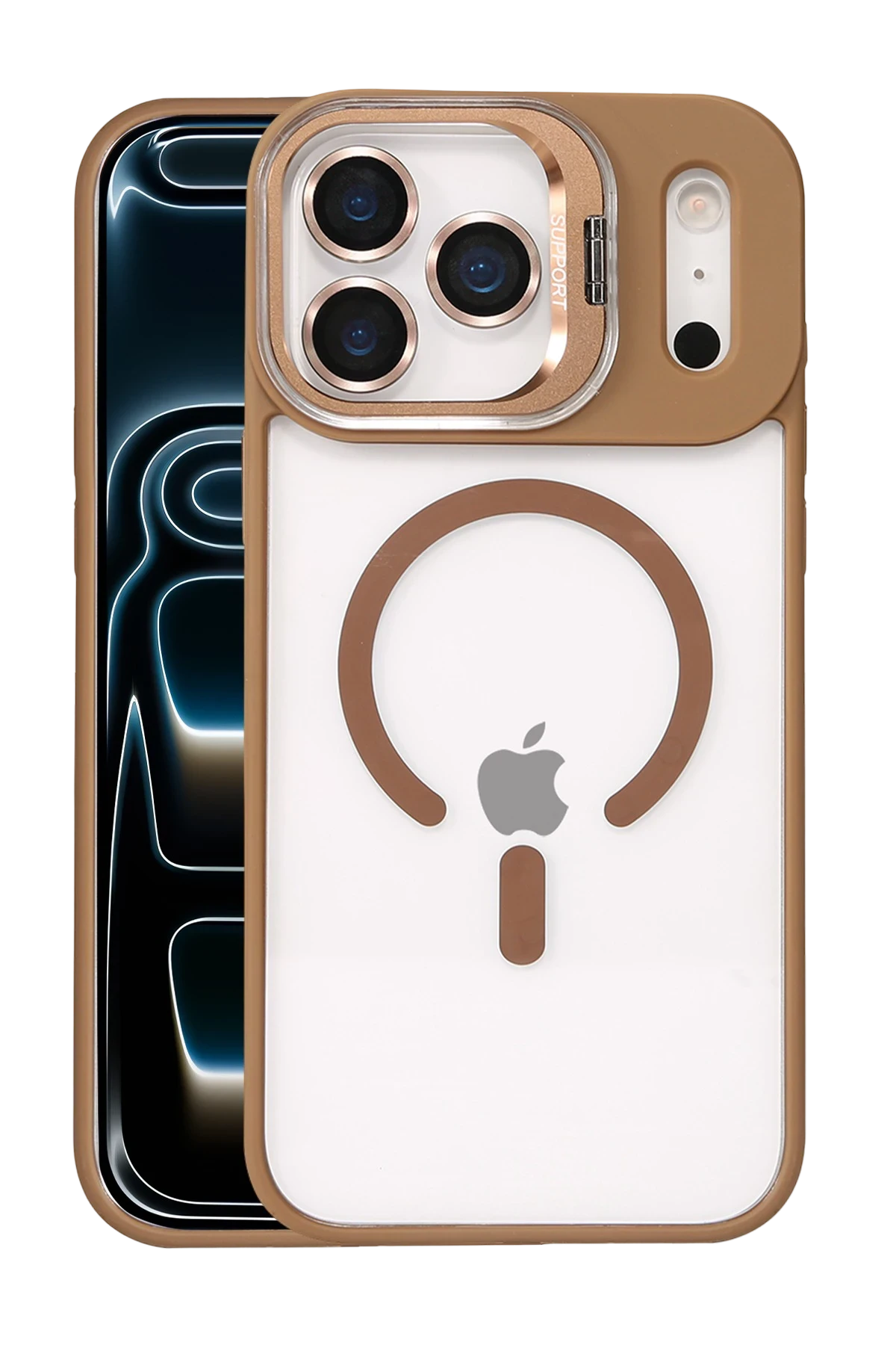 Joko Remim iPhone 17 Pro Lensli Magsafe Standlı Telefon Kılıfı