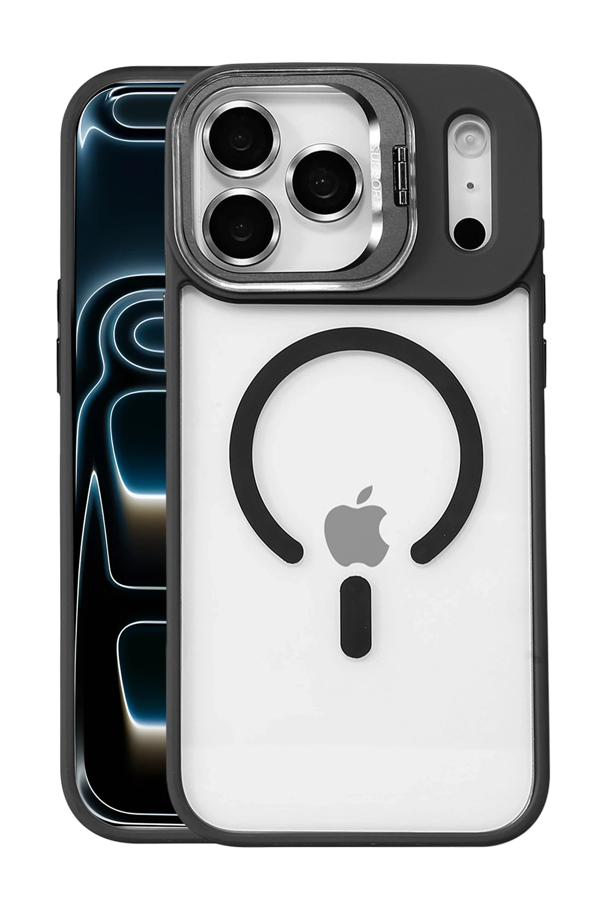 Joko Remim iPhone 17 Pro Lensli Magsafe Standlı Telefon Kılıfı