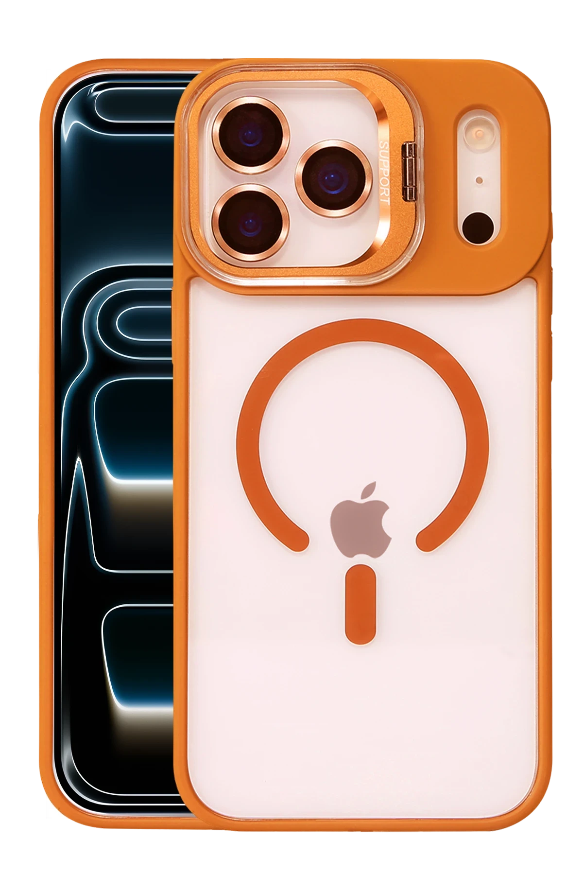 Joko Remim iPhone 17 Pro Lensli Magsafe Standlı Telefon Kılıfı