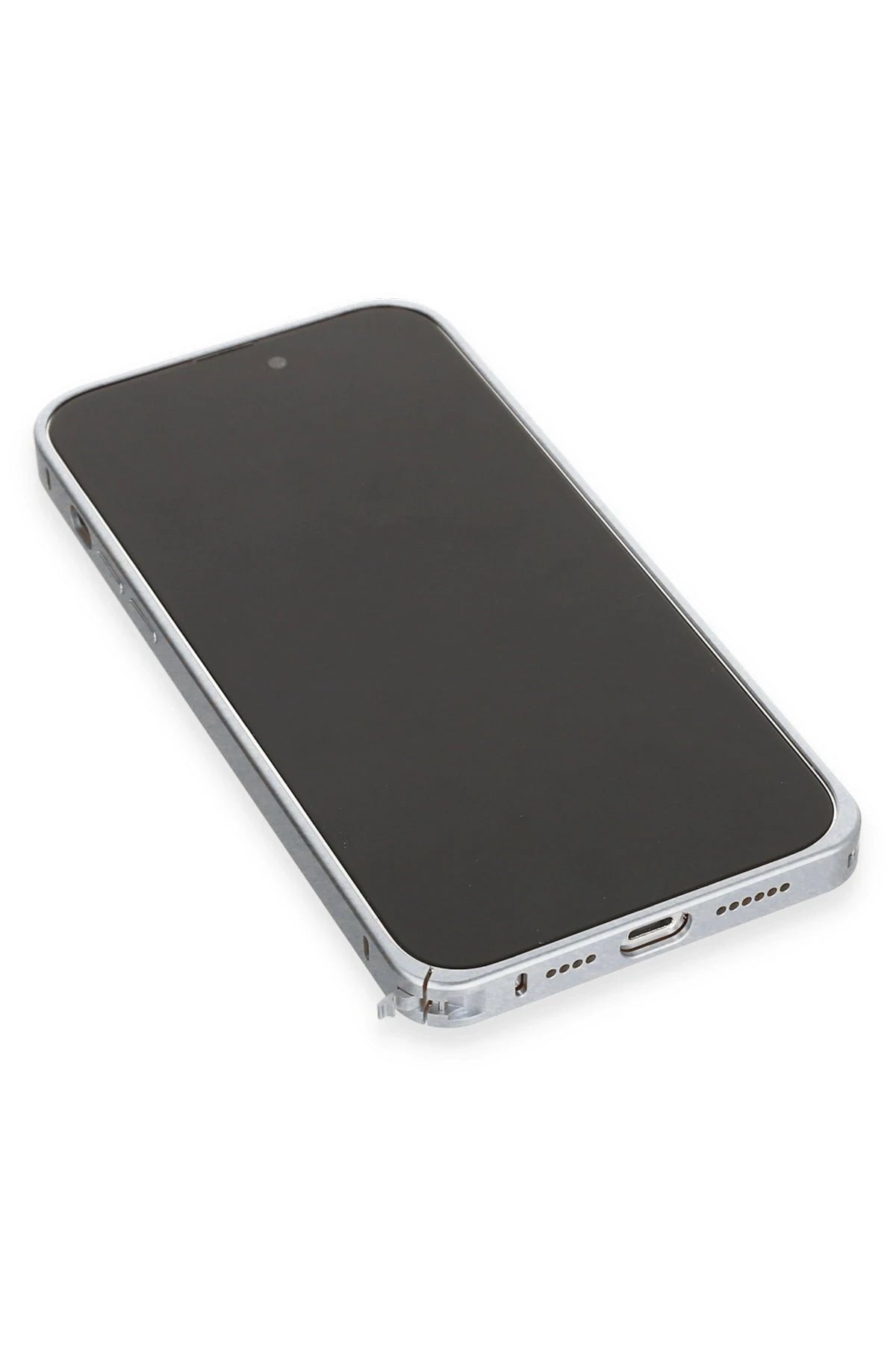 Joko iPhone 15 Pro Kılıf Metal Bumper Magneticsafe Telefon Kılıfı