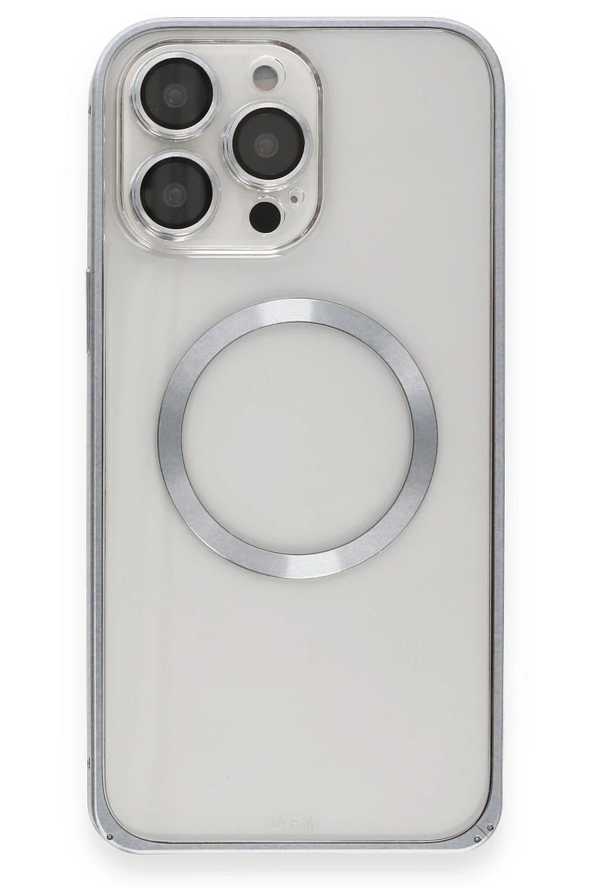 Joko iPhone 15 Pro Kılıf Metal Bumper Magneticsafe Telefon Kılıfı