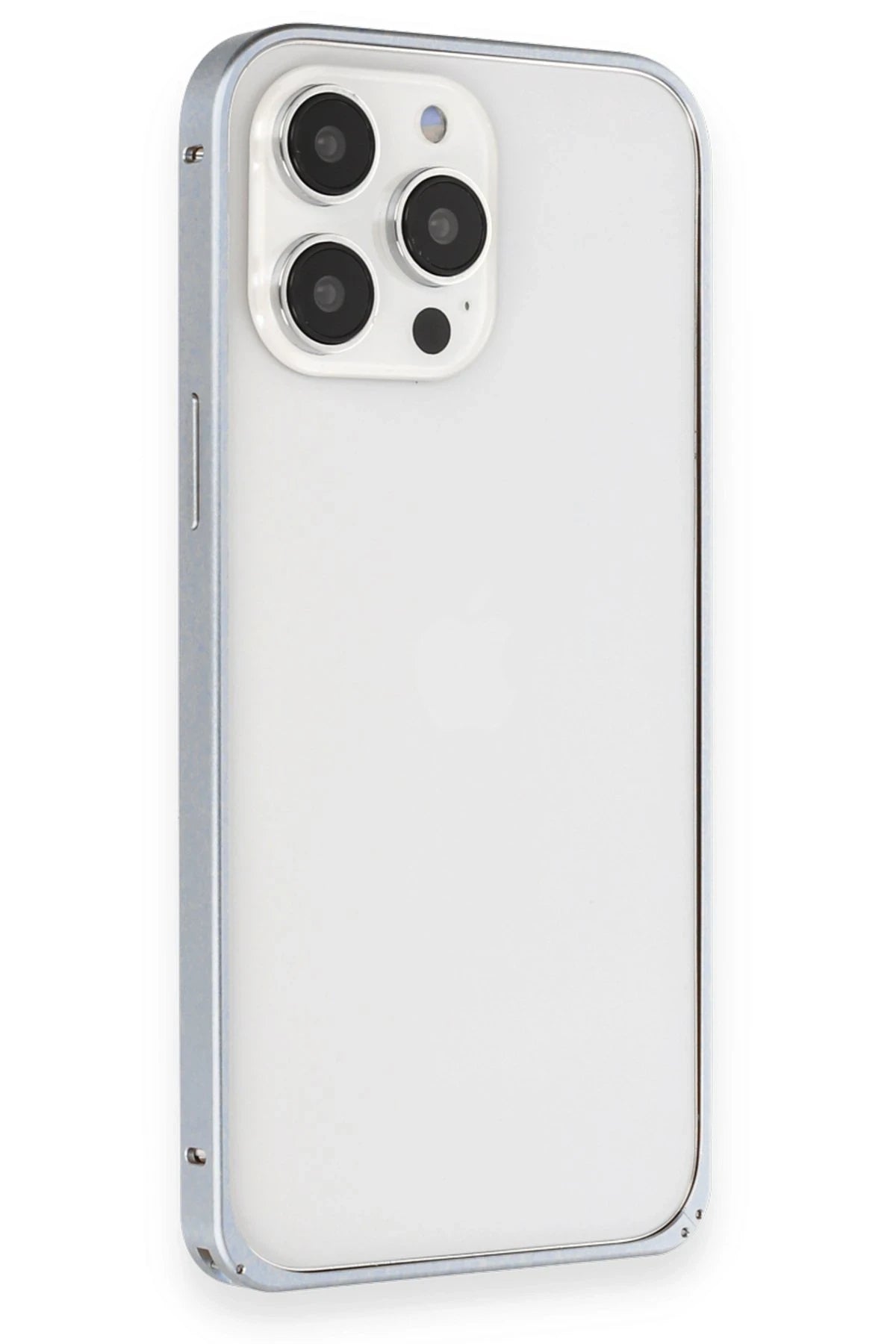 Joko iPhone 15 Pro Kılıf Metal Bumper Magneticsafe Telefon Kılıfı