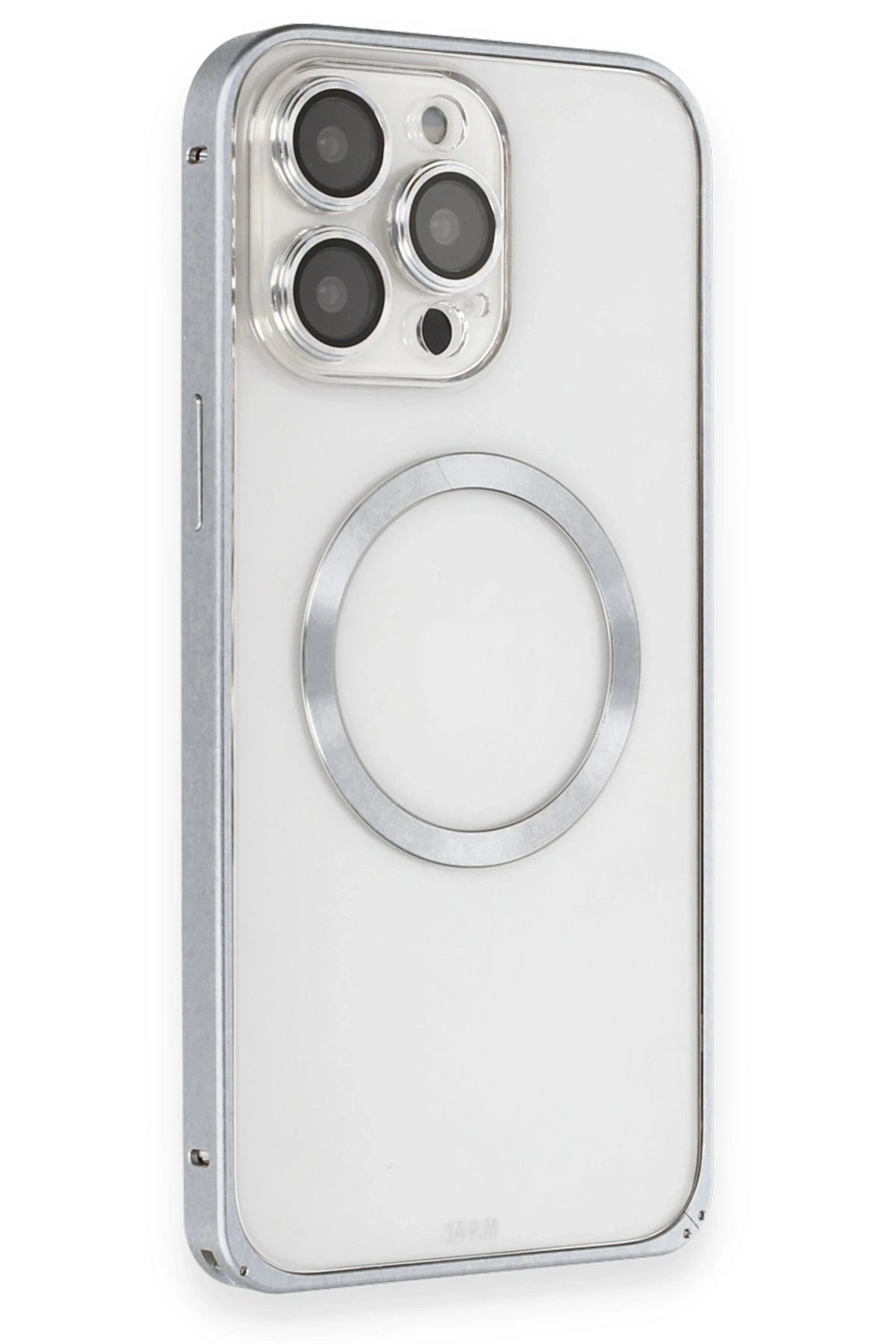 Joko iPhone 15 Pro Kılıf Metal Bumper Magneticsafe Telefon Kılıfı