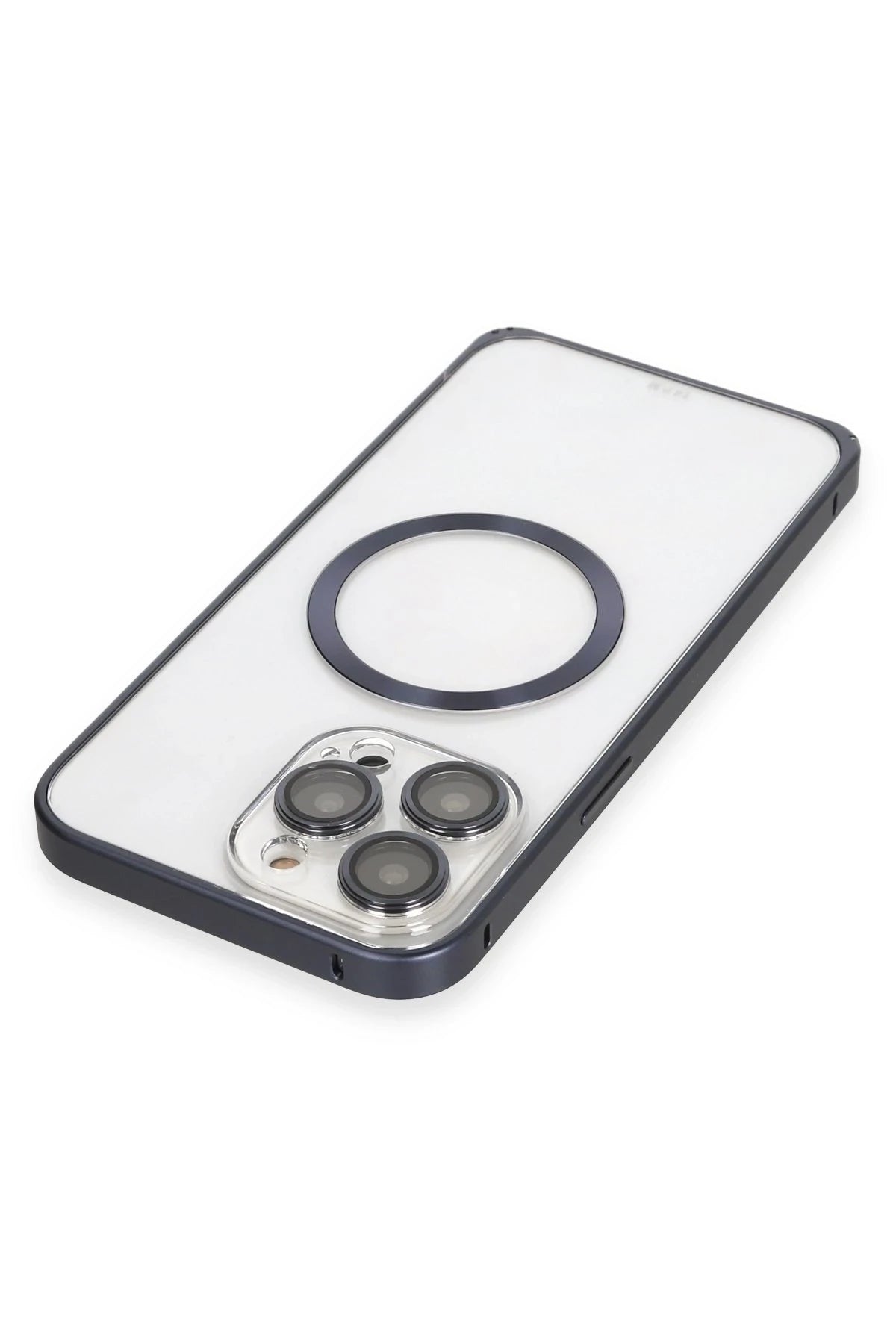 Joko iPhone 15 Pro Kılıf Metal Bumper Magneticsafe Telefon Kılıfı