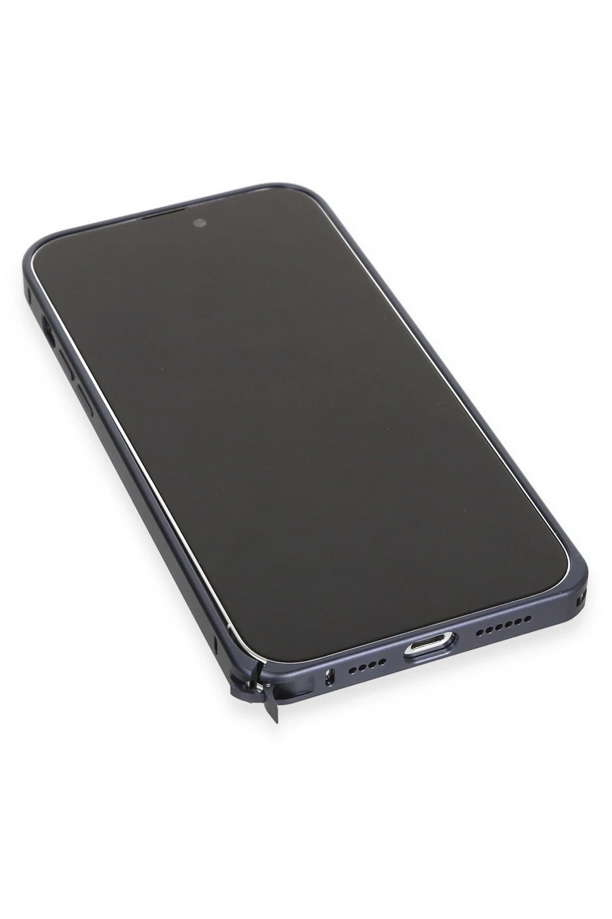 Joko iPhone 15 Pro Kılıf Metal Bumper Magneticsafe Telefon Kılıfı