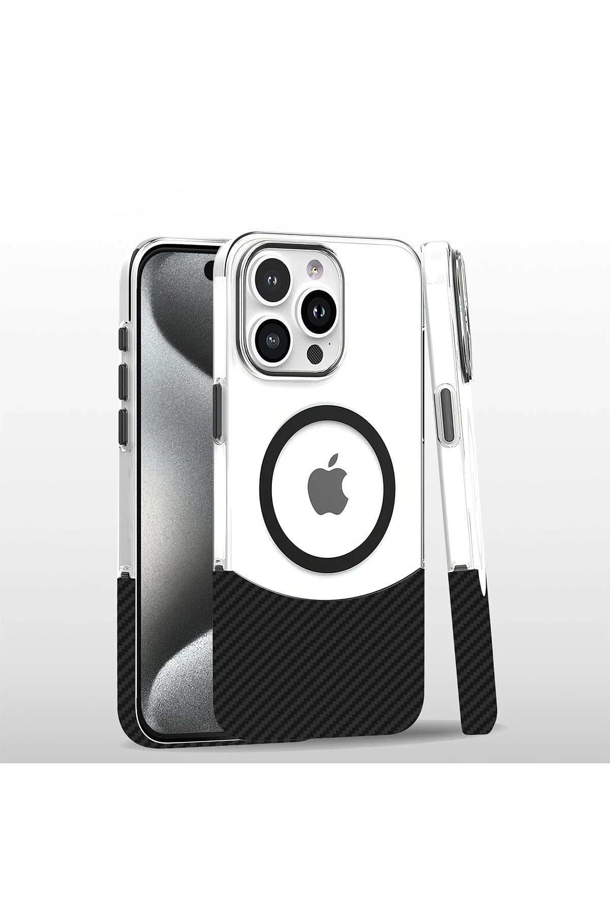 Joko iPhone 16 Pro Carbon Puzzle Magsafe Telefon Kılıfı