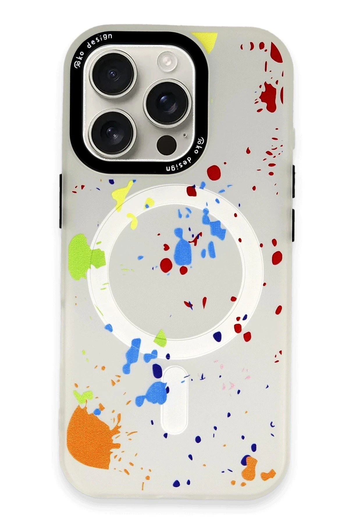Joko iPhone 16 Pro Max Colorful Magsafe Telefon Kılıfı