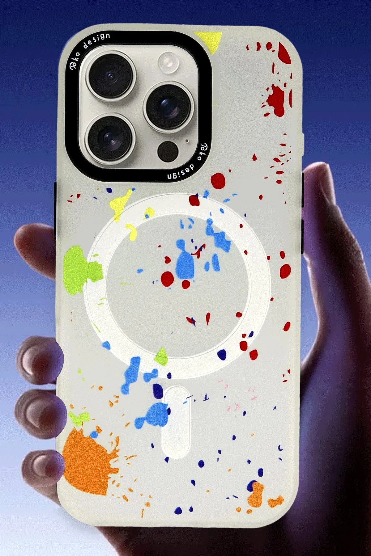 Joko iPhone 16 Pro Max Colorful Magsafe Telefon Kılıfı