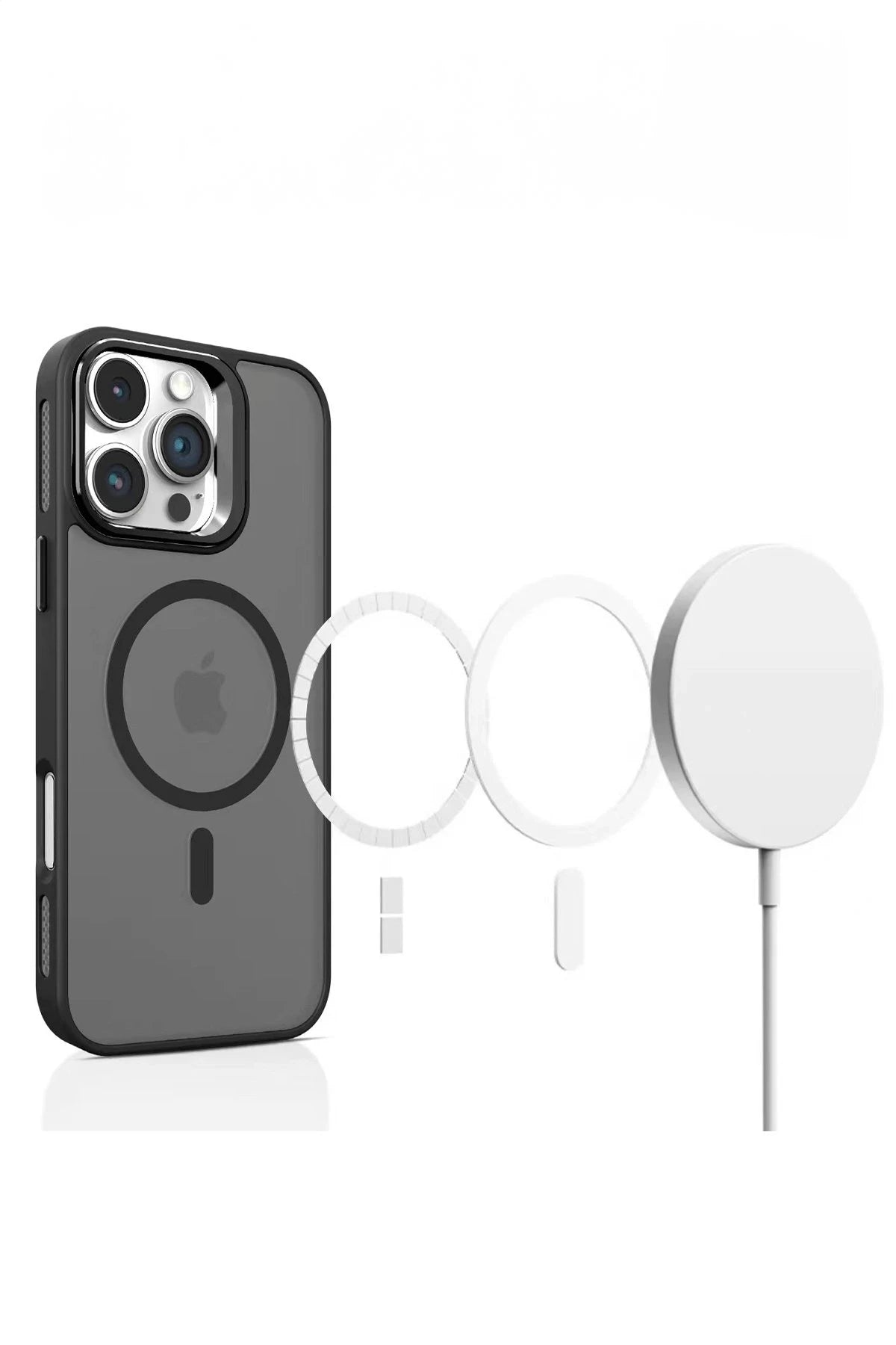 Joko iPhone 16 Pro Max Flet Lens Magsafe Telefon Kılıfı