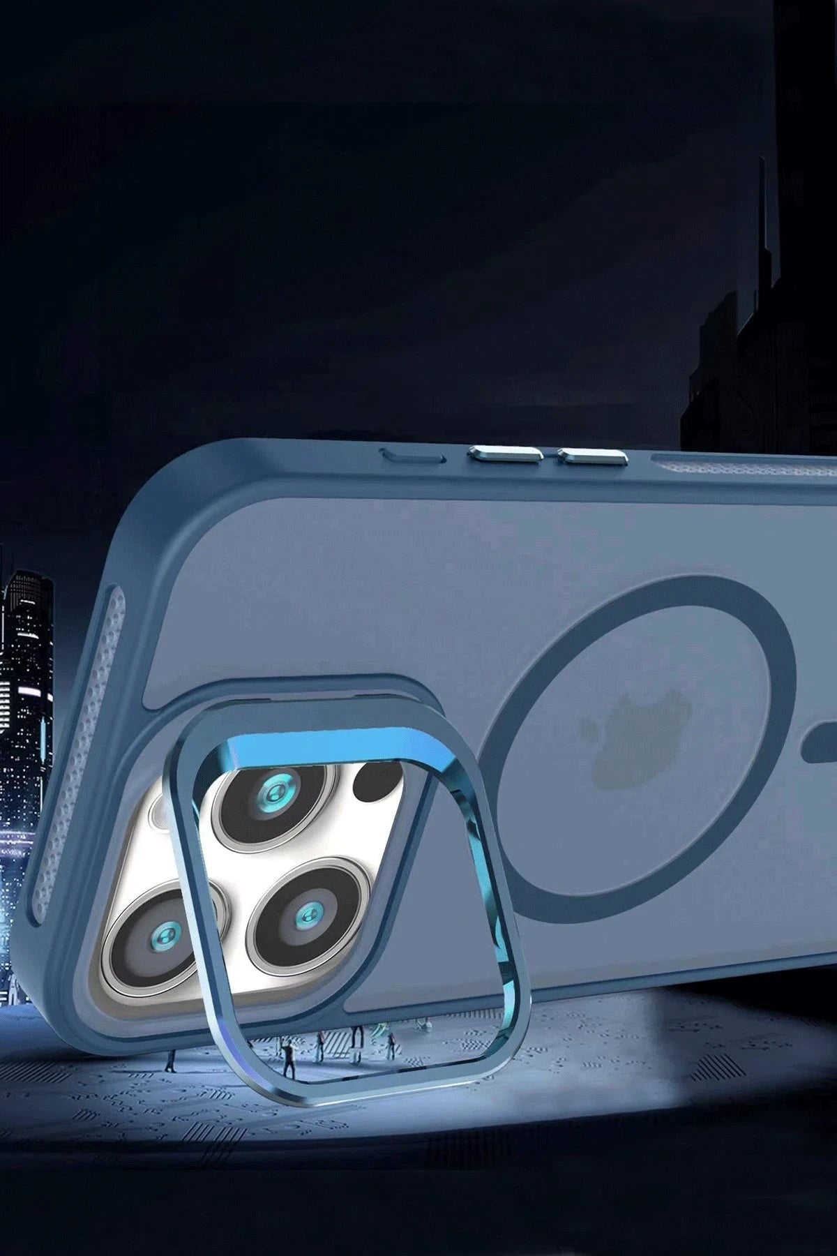 Joko iPhone 16 Pro Max Flet Lens Magsafe Telefon Kılıfı