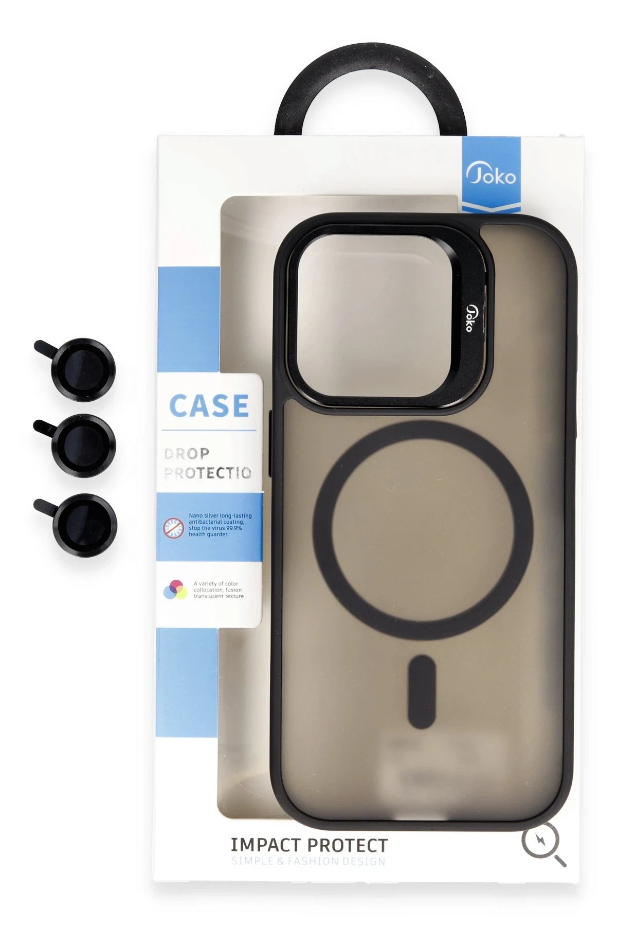 Joko iPhone 16 Pro Max Flet Lens Magsafe Telefon Kılıfı