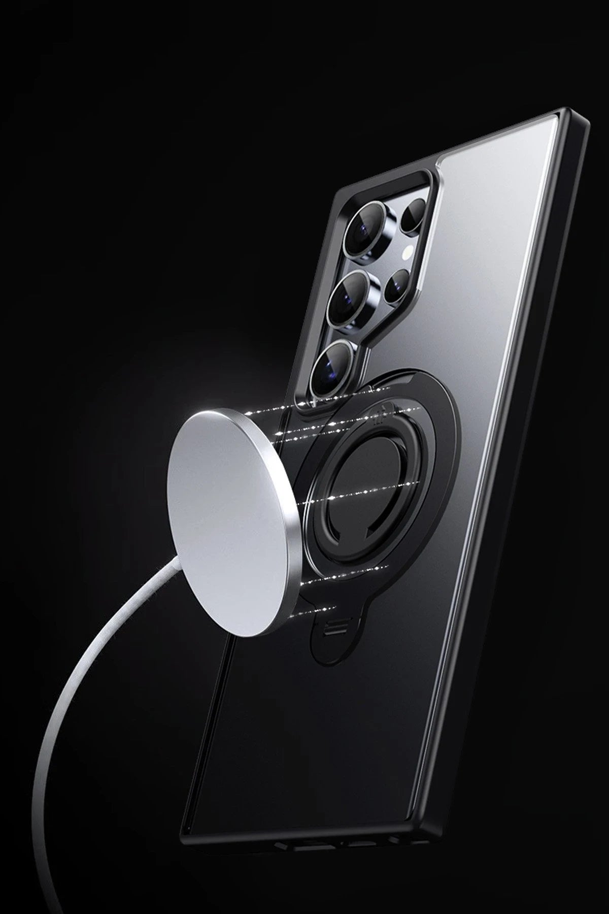 Joko Samsung Galaxy S24 Avatar 360 Dönen Magsafe Telefon Kılıfı
