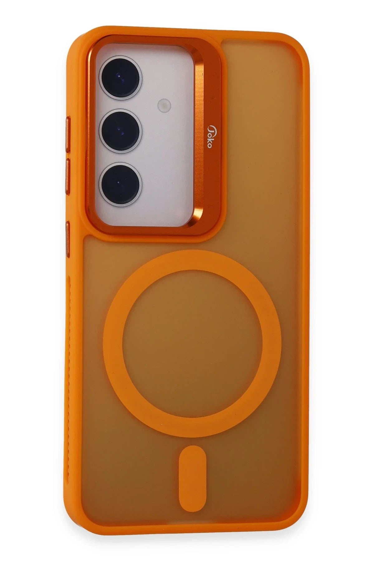Joko Samsung Galaxy S24 Flet Lens Magsafe Telefon Kılıfı