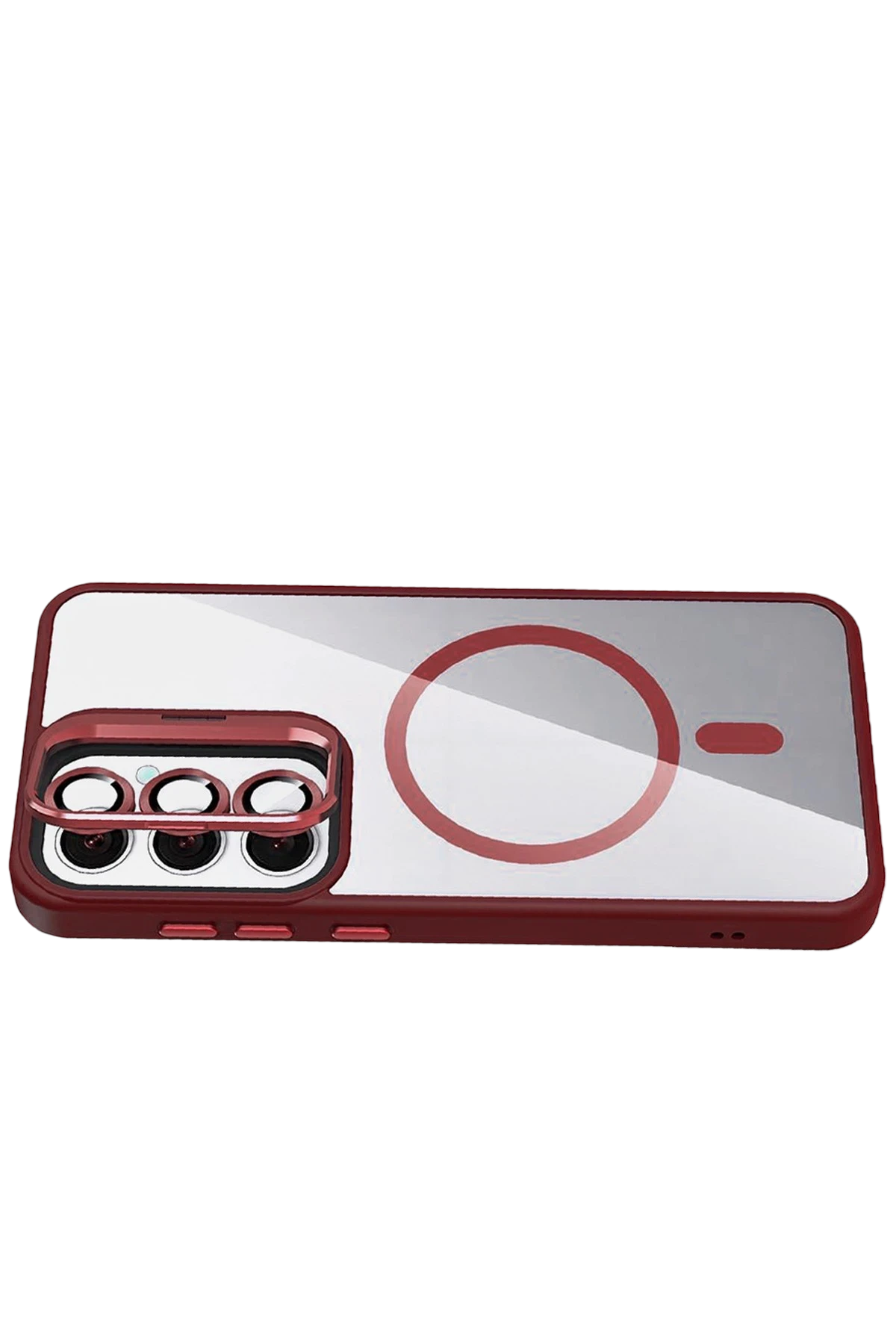 Joko Samsung Galaxy S25 Remim Lensli Magsafe Standlı Kapak