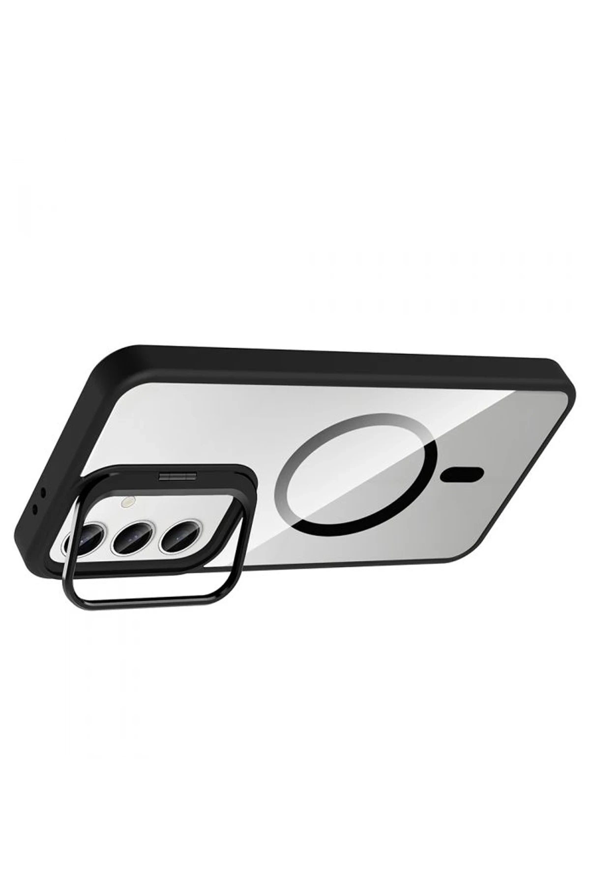 Joko Samsung Galaxy S25 Remim Lensli Magsafe Standlı Kapak