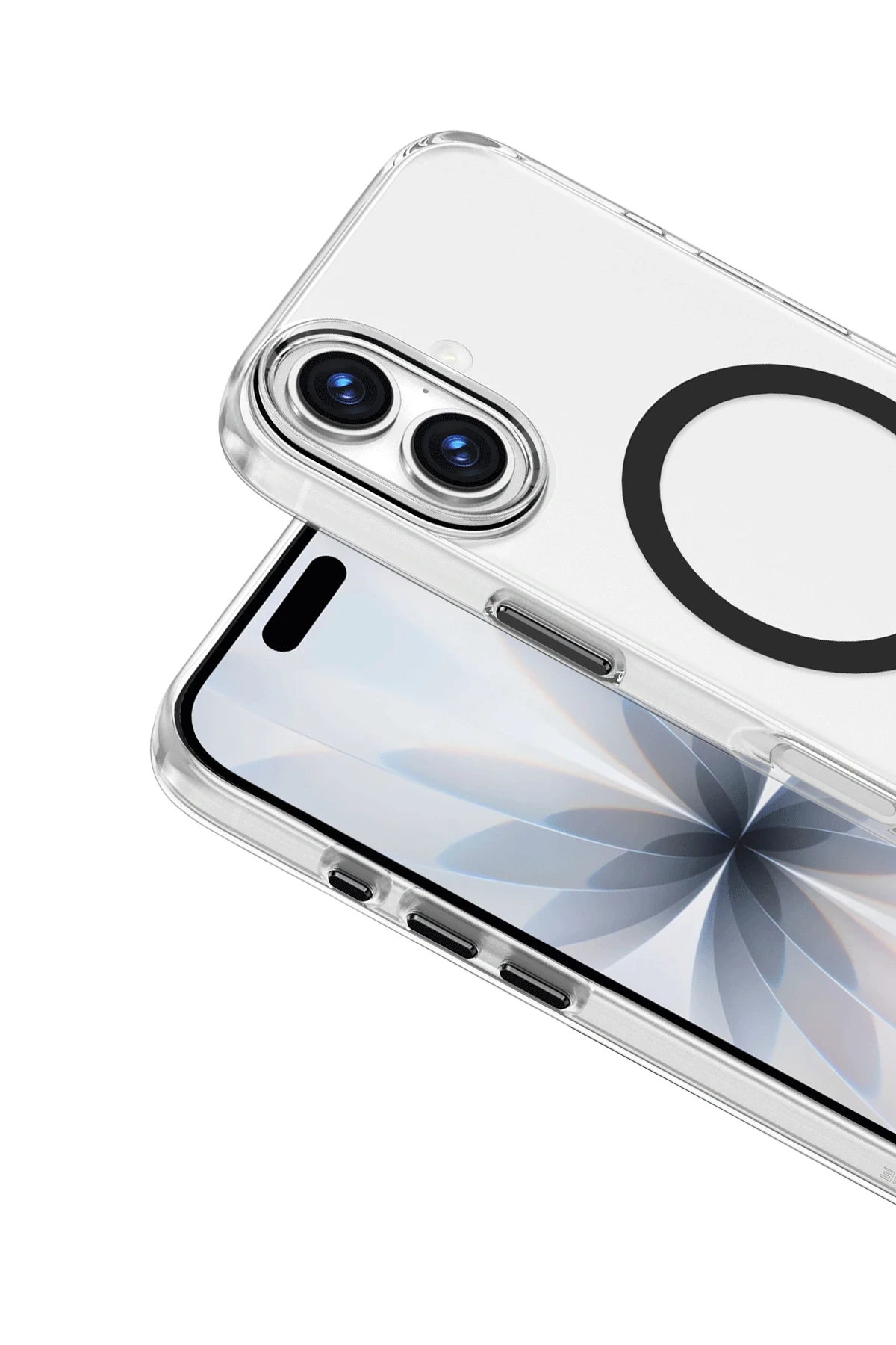 Keephone Apple iPhone 17 Aurora Şeffaf Magsafe Telefon Kılıfı