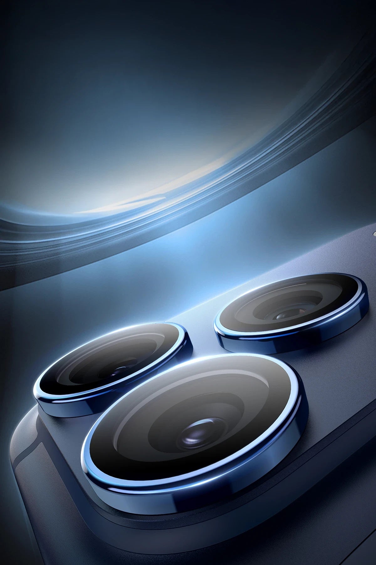 Keephone Apple iPhone 17 Bright PVD Metal Kamera Lens