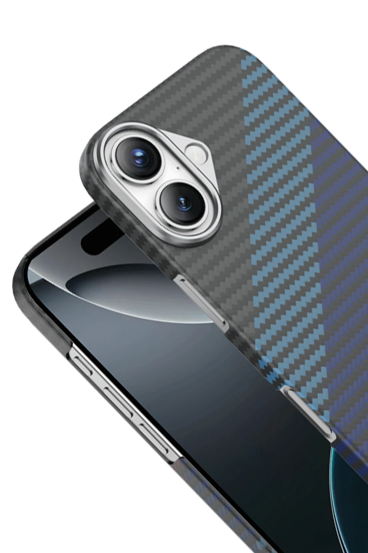 Keephone Apple iPhone 17 Kevlar Woven Magsafe Telefon Kılıfı