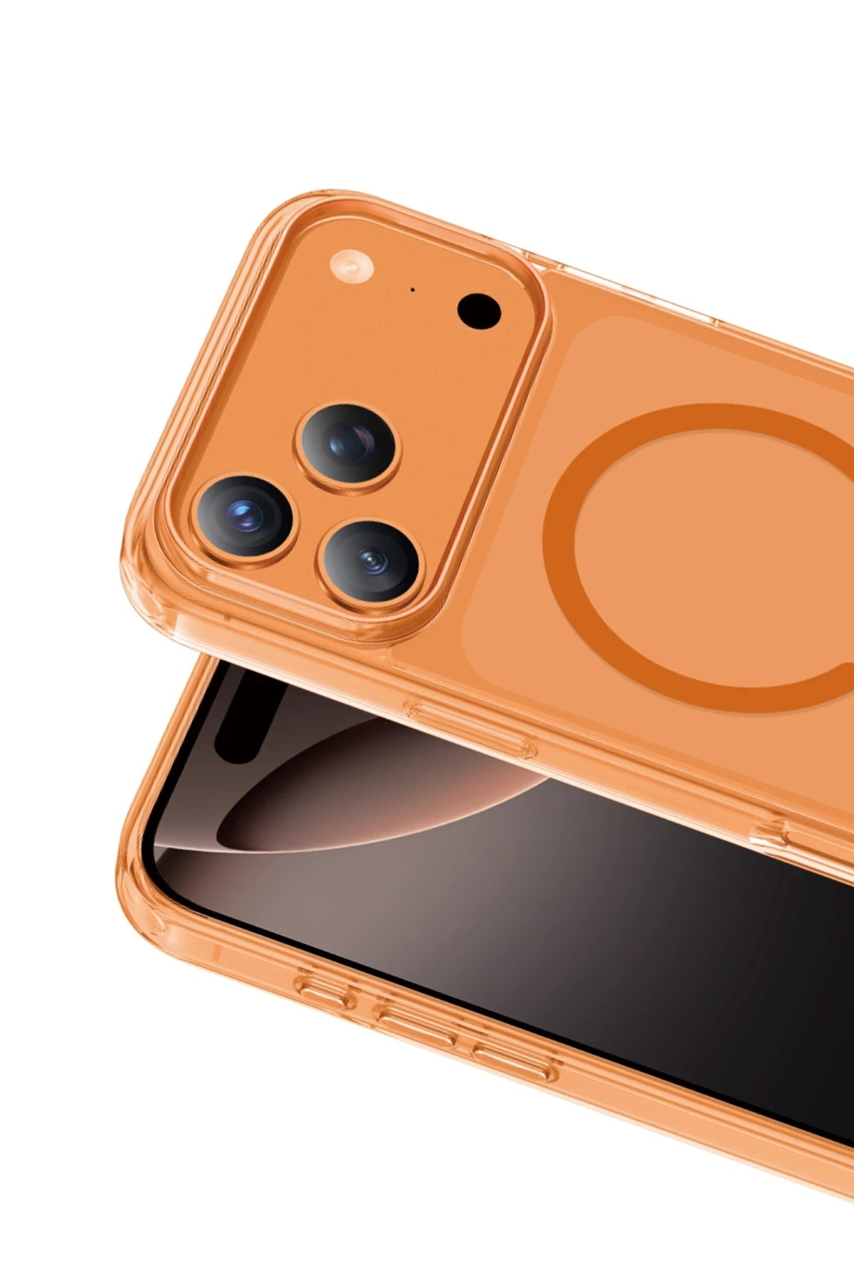 Keephone Apple iPhone 17 Pro Hybrid Pro Magsafe Telefon Kılıfı