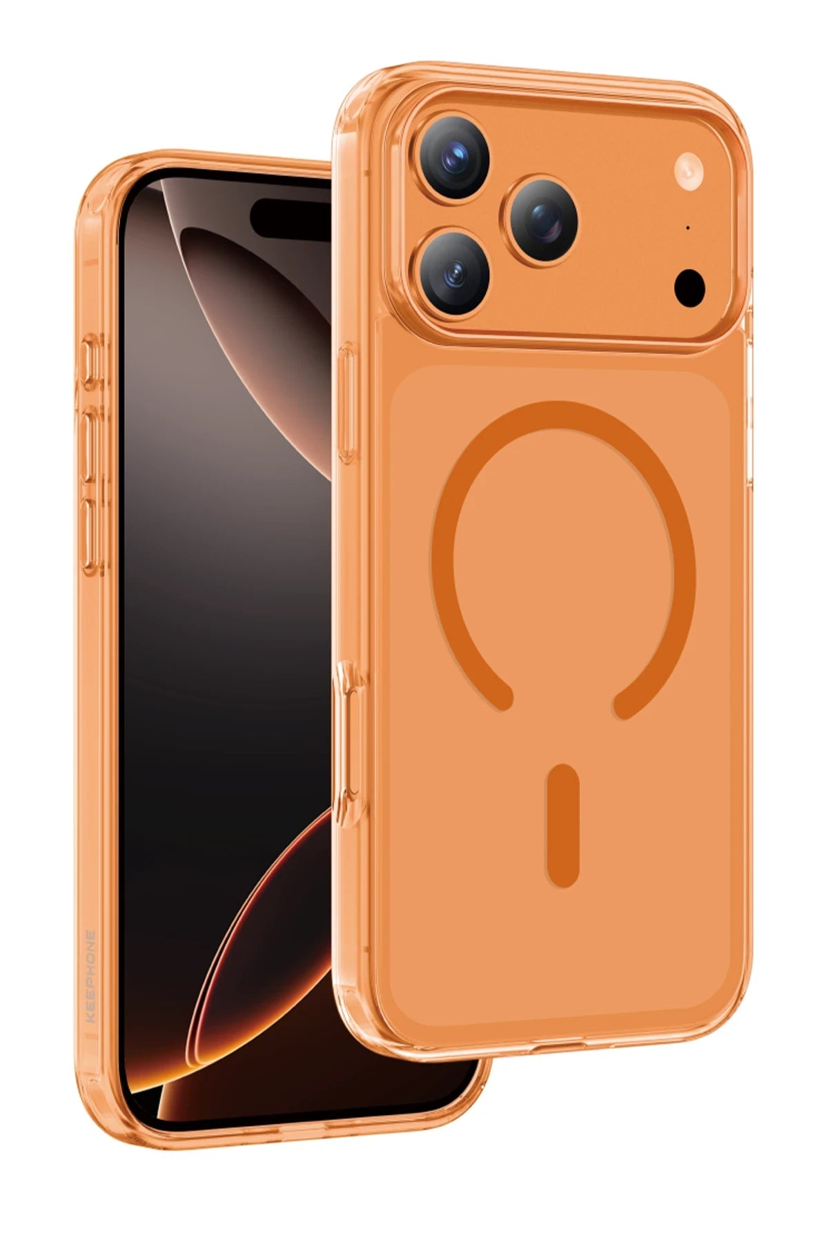 Keephone Apple iPhone 17 Pro Hybrid Pro Magsafe Telefon Kılıfı