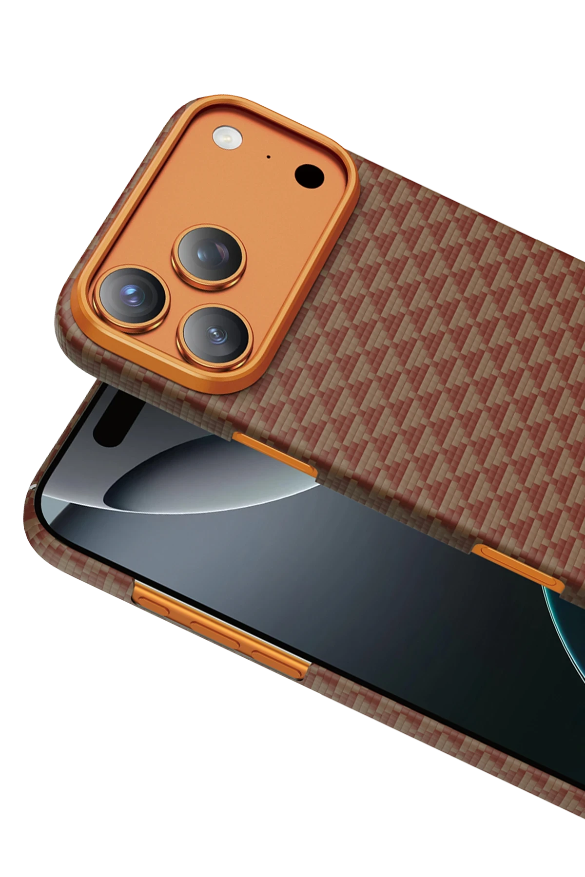 Keephone Apple iPhone 17 Pro Kevlar Paris Magsafe Telefon Kılıfı