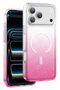 Keephone Apple iPhone 17 Pro Lillian Simli Magsafe Telefon Kılıfı