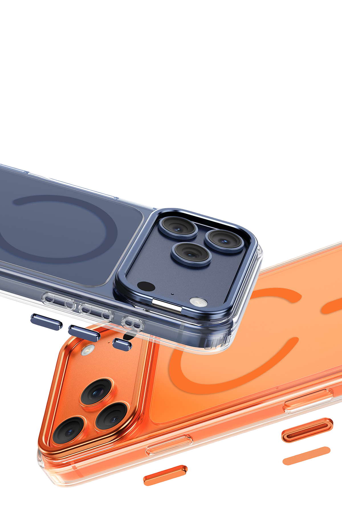Keephone Apple iPhone 17 Pro Magicam Standlı Magsafe Telefon Kılıfı