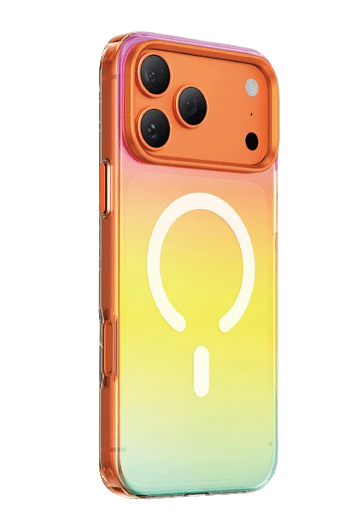 Keephone Apple iPhone 17 Pro Rainbow Magsafe Telefon Kılıfı