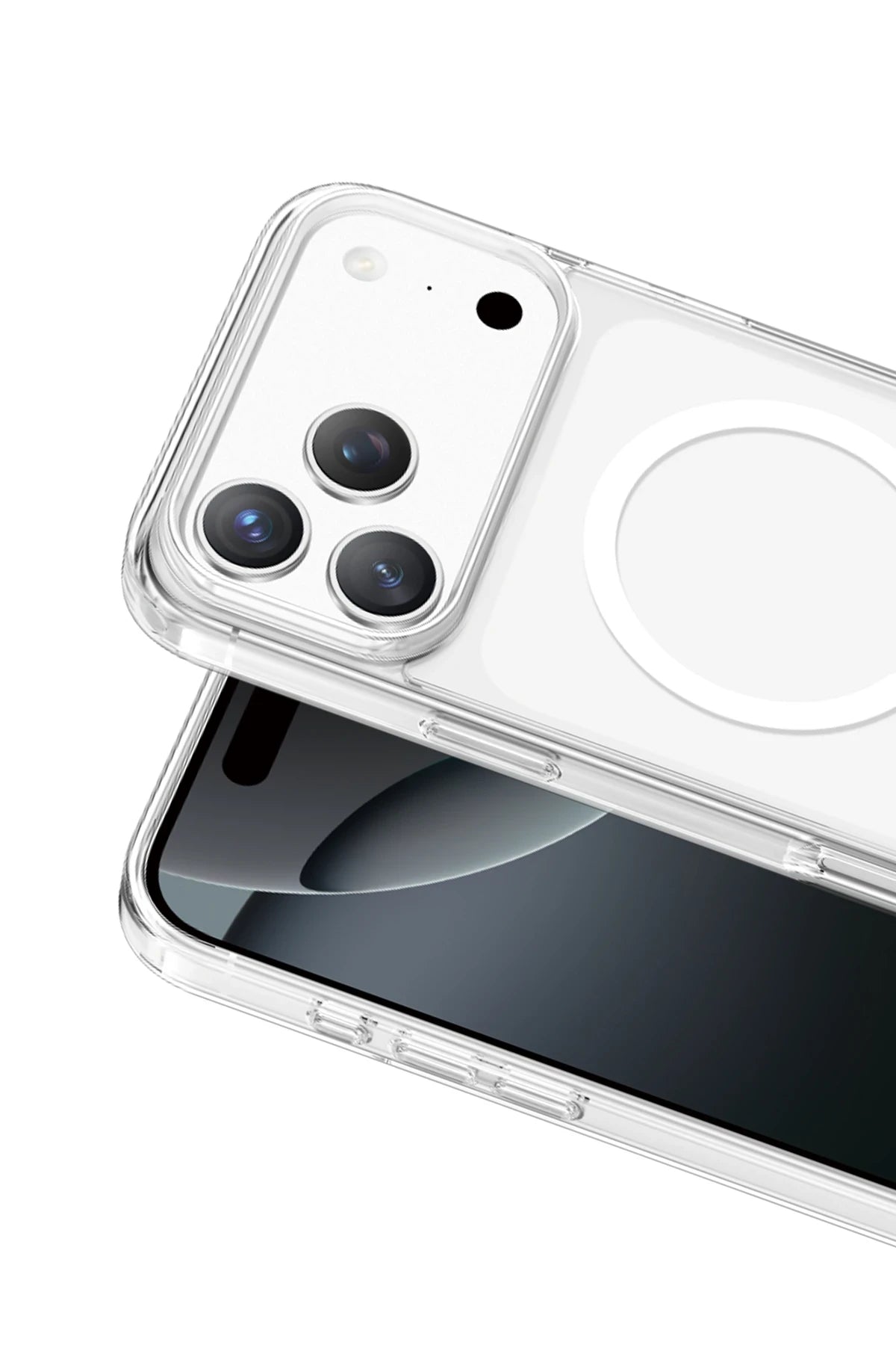 Keephone Apple iPhone 17 Pro Max Hybrid Pro Magsafe Telefon Kılıfı