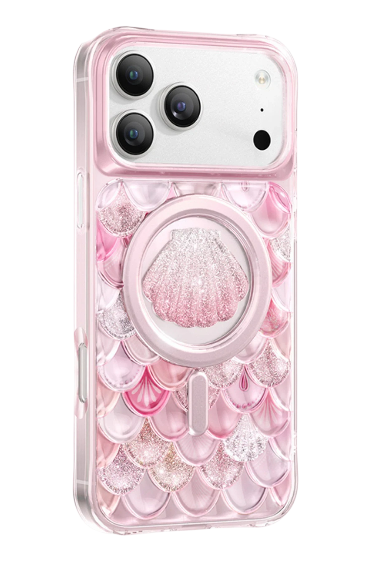 Keephone Apple iPhone 17 Pro Max Iceland Simli Magsafe Telefon Kılıfı