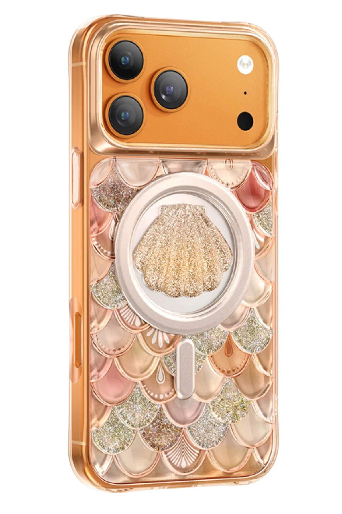 Keephone Apple iPhone 17 Pro Max Iceland Simli Magsafe Telefon Kılıfı