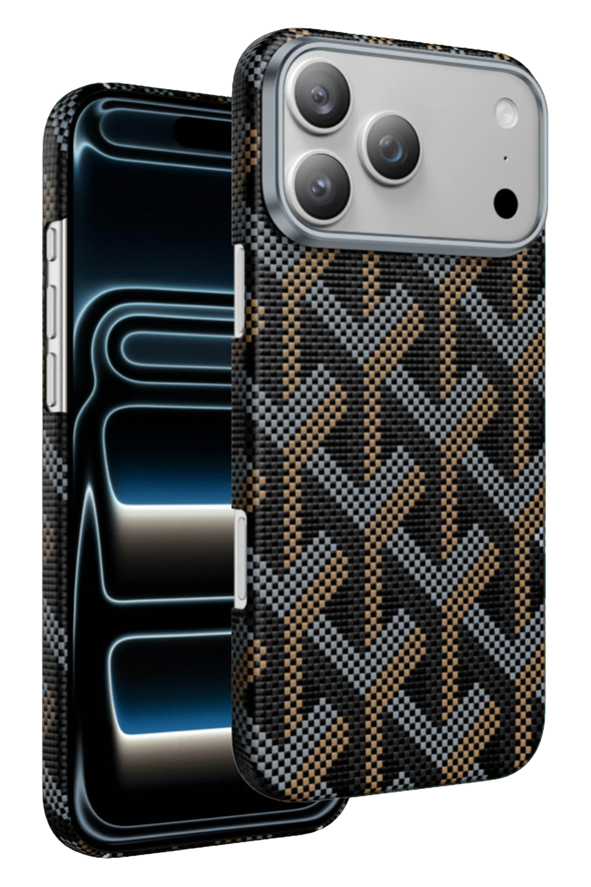 Keephone Apple iPhone 17 Pro Max Kevlar Prague Magsafe Telefon Kılıfı