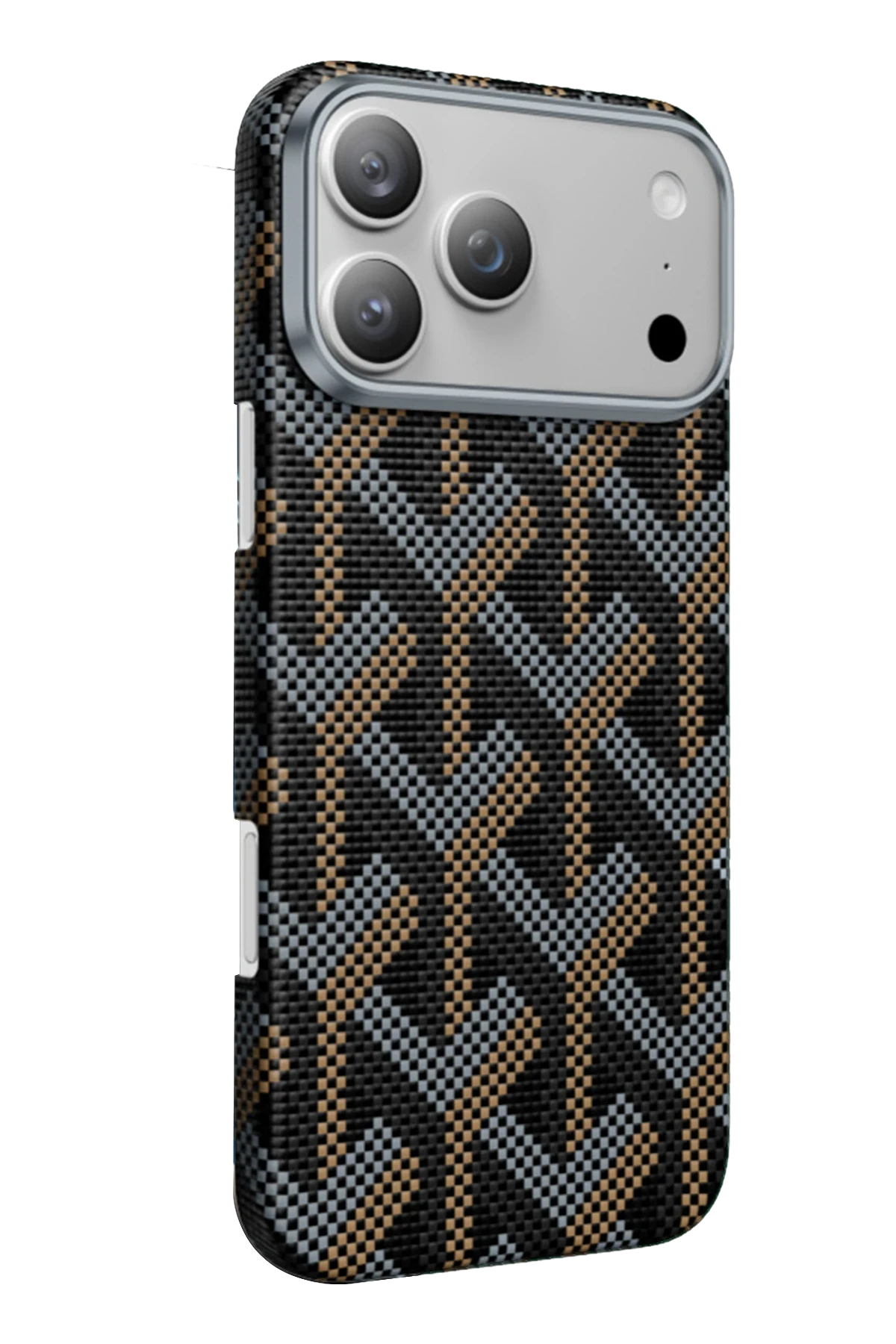 Keephone Apple iPhone 17 Pro Max Kevlar Prague Magsafe Telefon Kılıfı