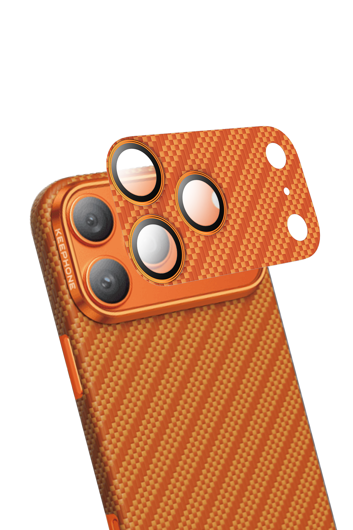 Keephone Apple iPhone 17 Pro Max Kevlar Robin Kamera Lens Koruyucu