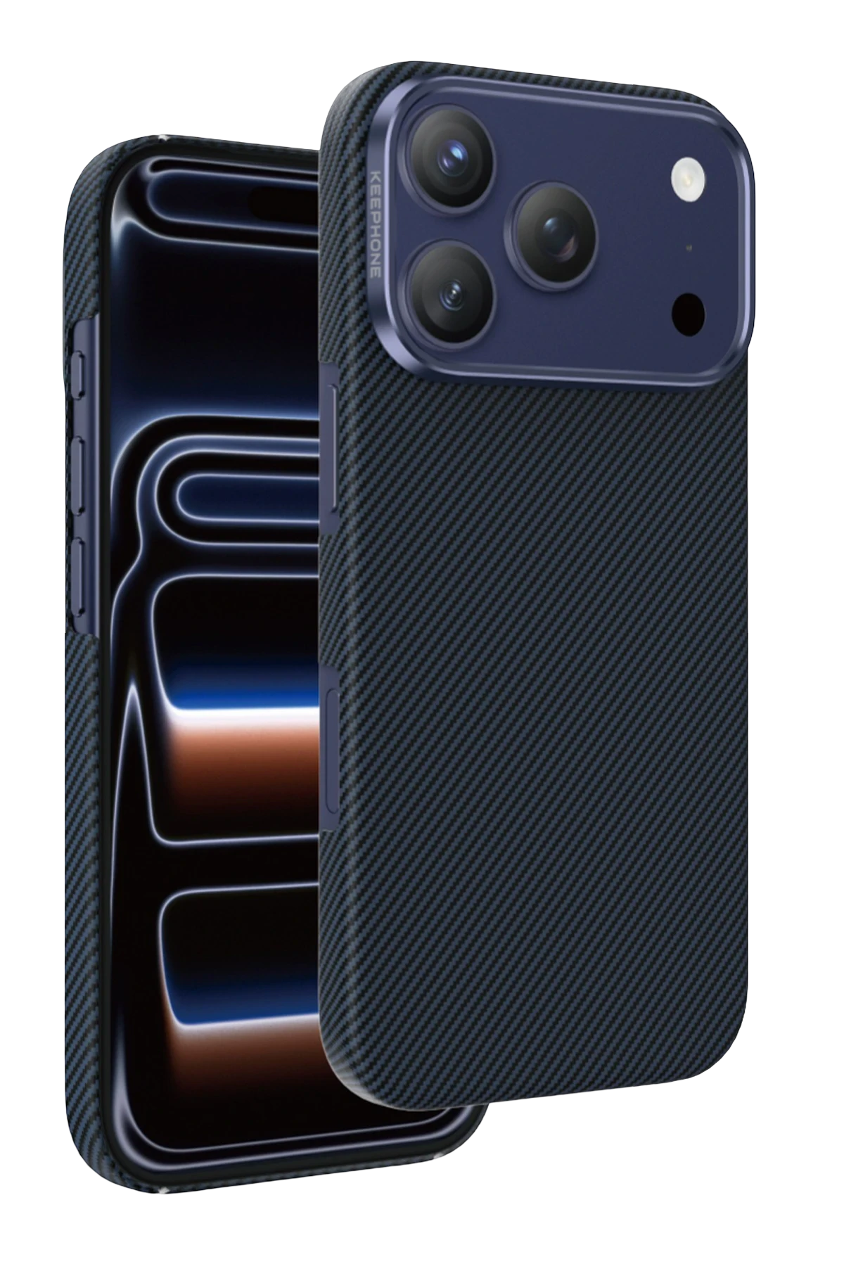 Keephone iPhone 17 Pro Max Kevlar Sweden Magsafe Telefon Kılıfı