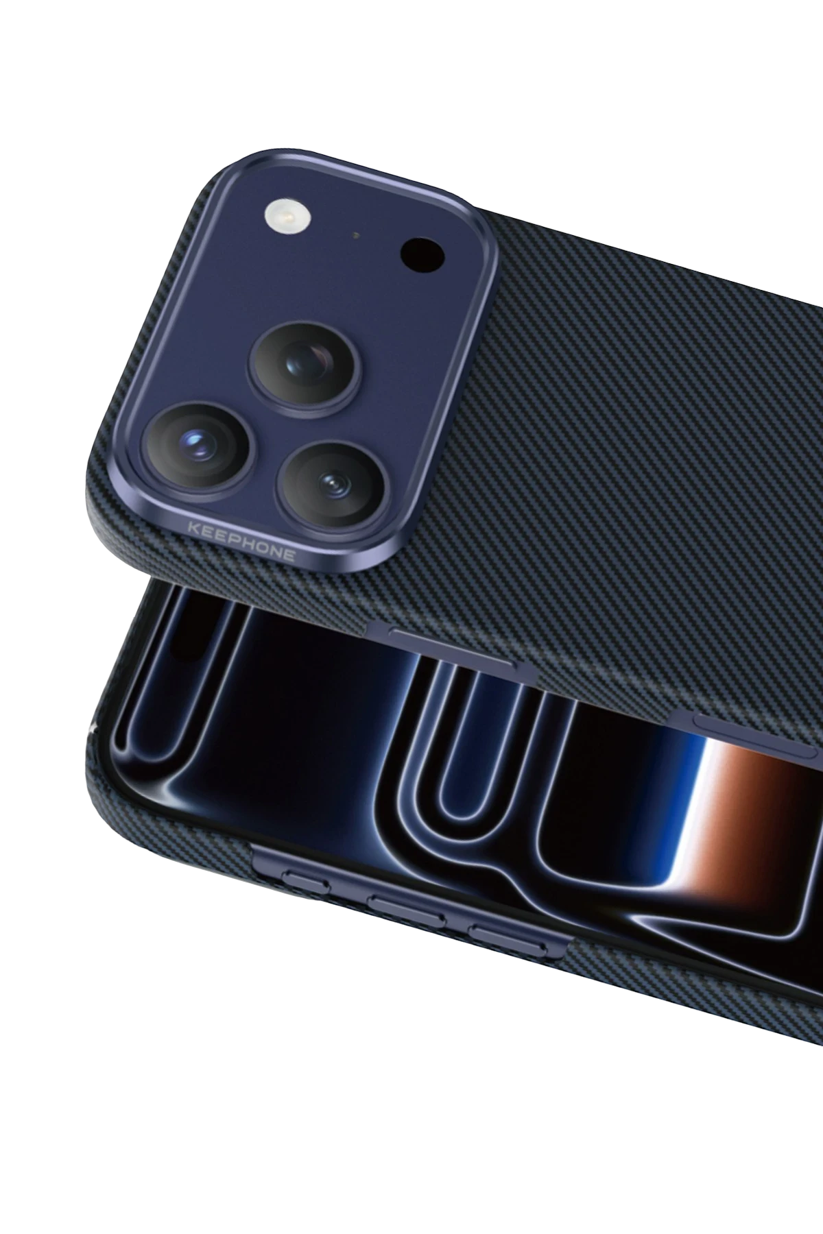 Keephone iPhone 17 Pro Max Kevlar Sweden Magsafe Telefon Kılıfı