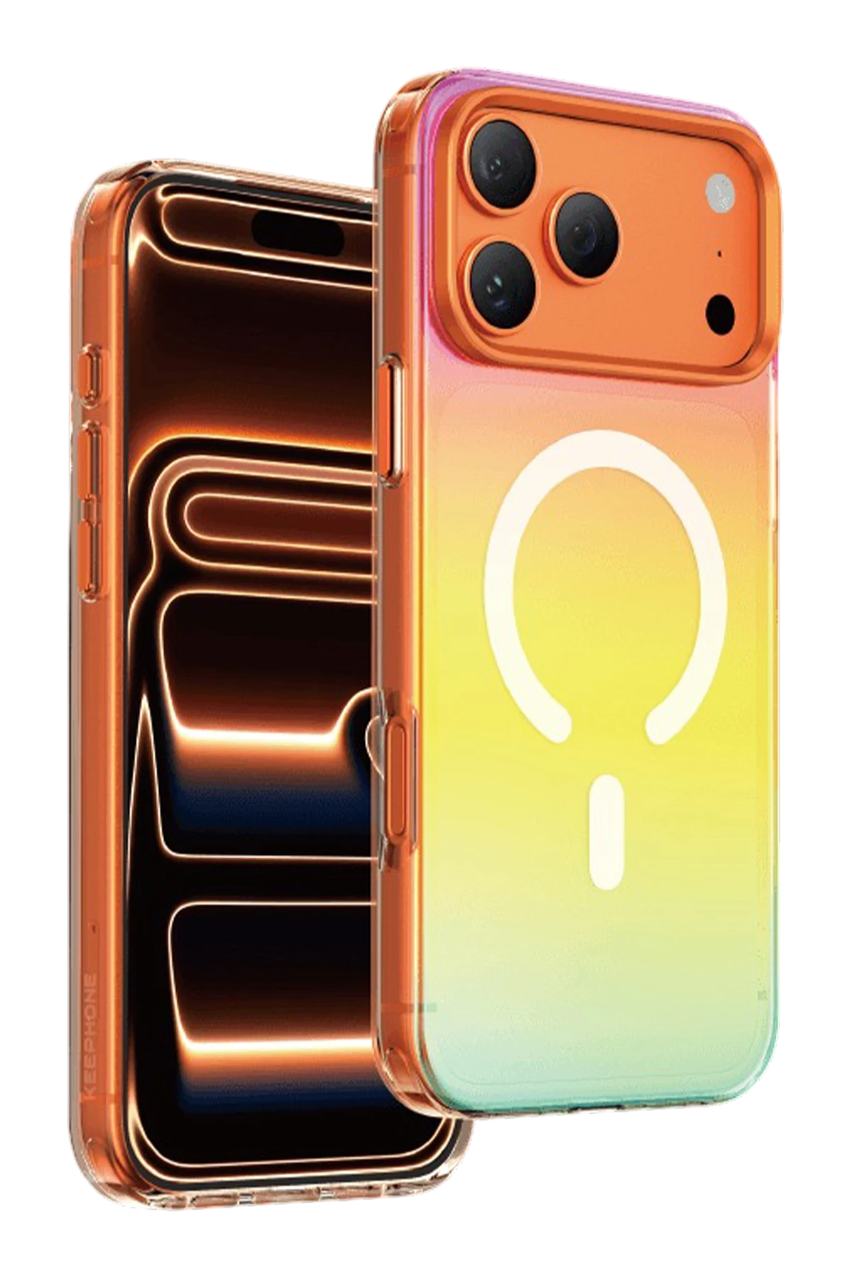 Keephone Rainbow iPhone 17 Pro Max Magsafe Telefon Kılıfı