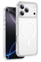 Keephone Apple iPhone 17 Pro Max Non Yellow Şeffaf Magsafe Telefon Kılıfı