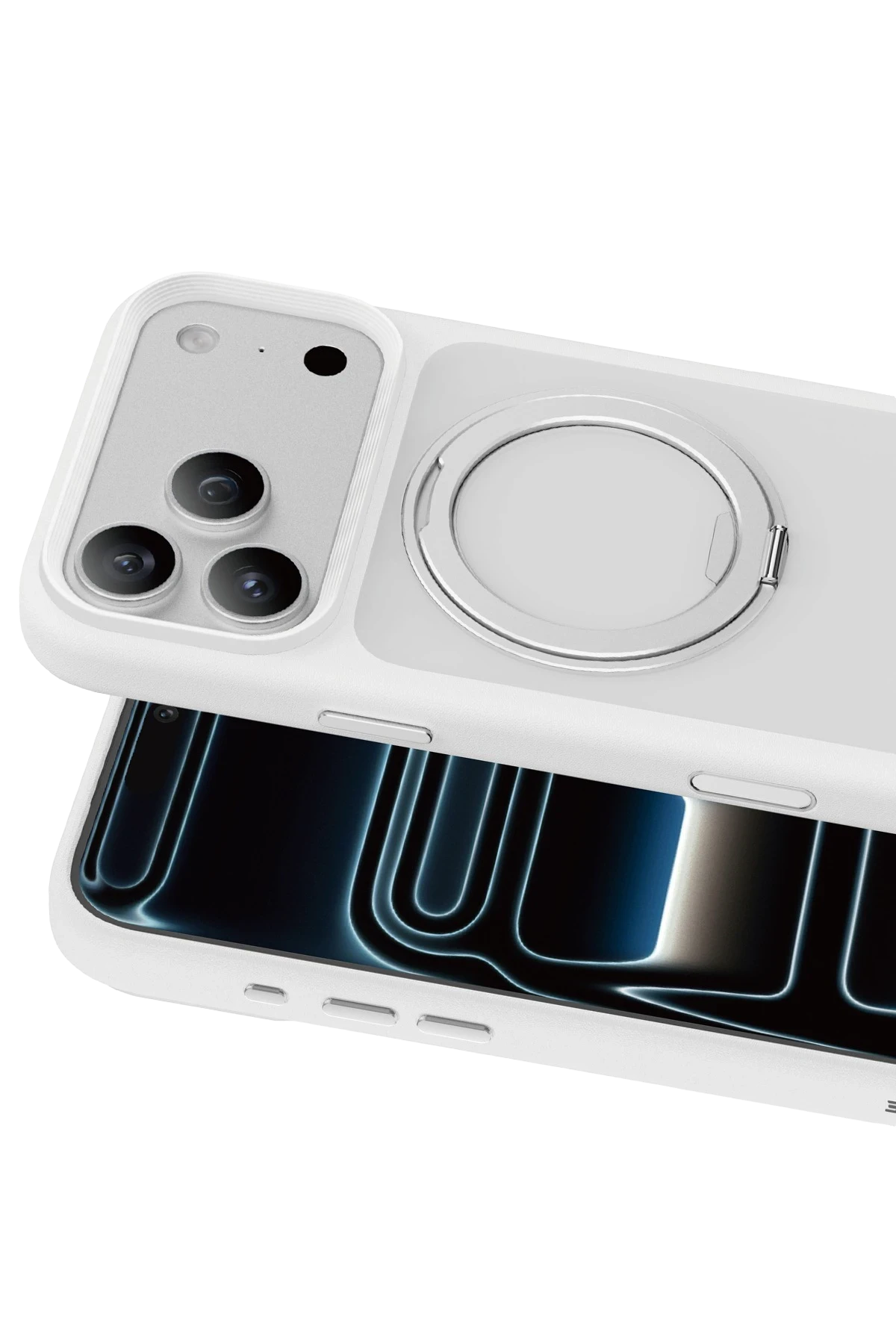 Keephone iPhone 17 Pro Max Omega Magsafe Standlı Telefon Kılıfı