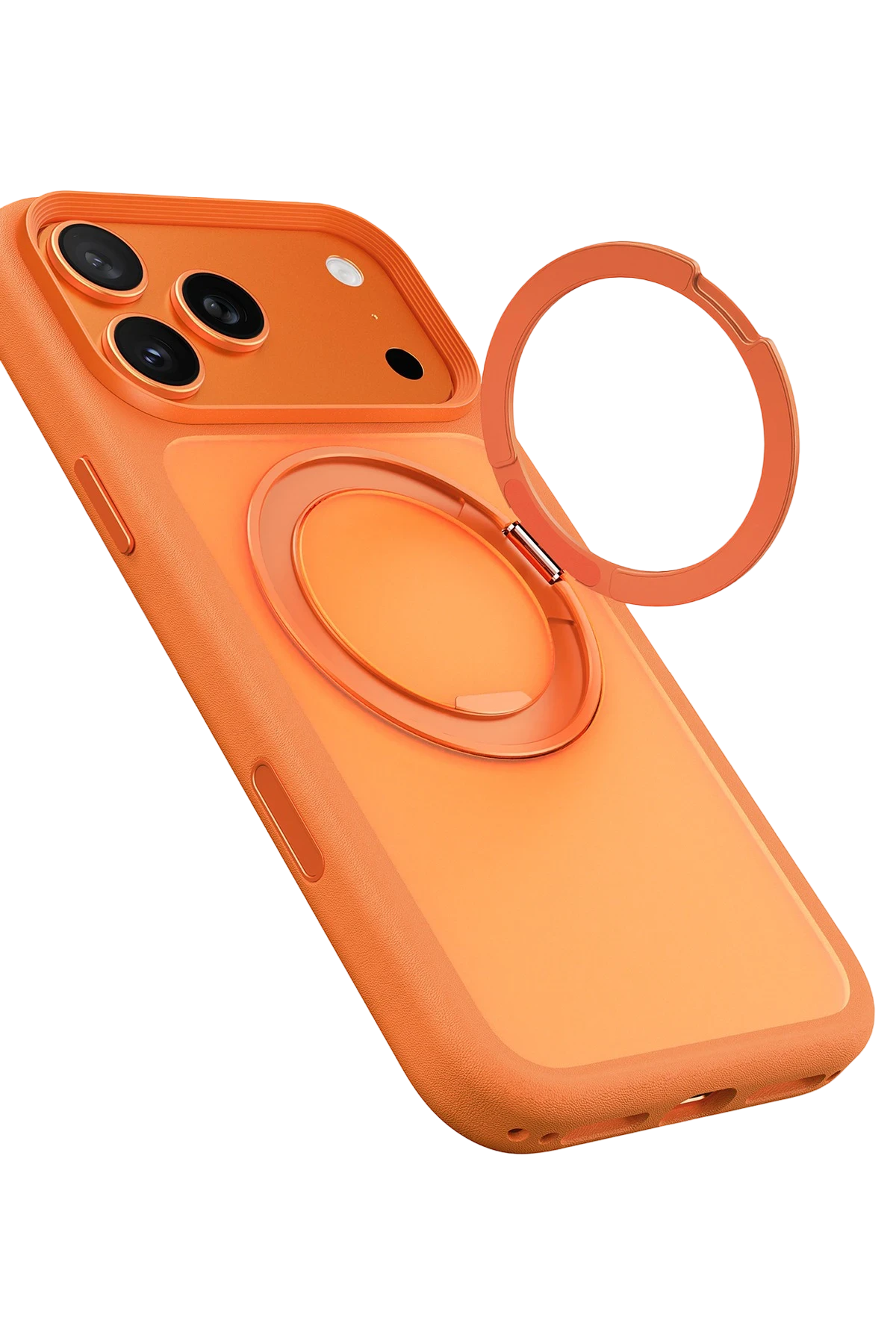 Keephone iPhone 17 Pro Max Omega Magsafe Standlı Telefon Kılıfı