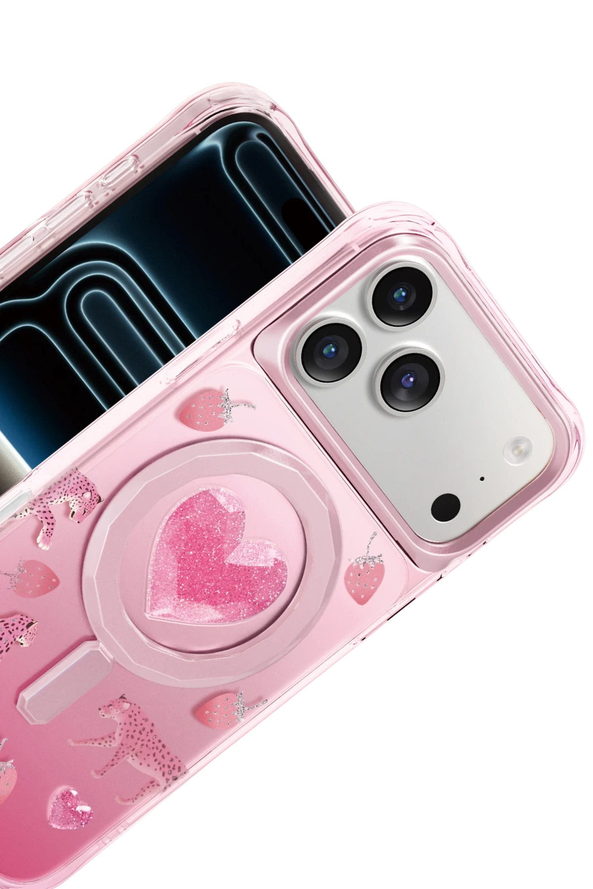 Keephone Apple iPhone 17 Pro Max Peachy Magsafe Telefon Kılıfı