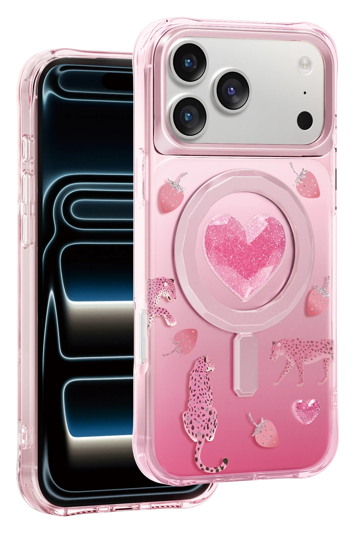 Keephone Apple iPhone 17 Pro Max Peachy Magsafe Telefon Kılıfı