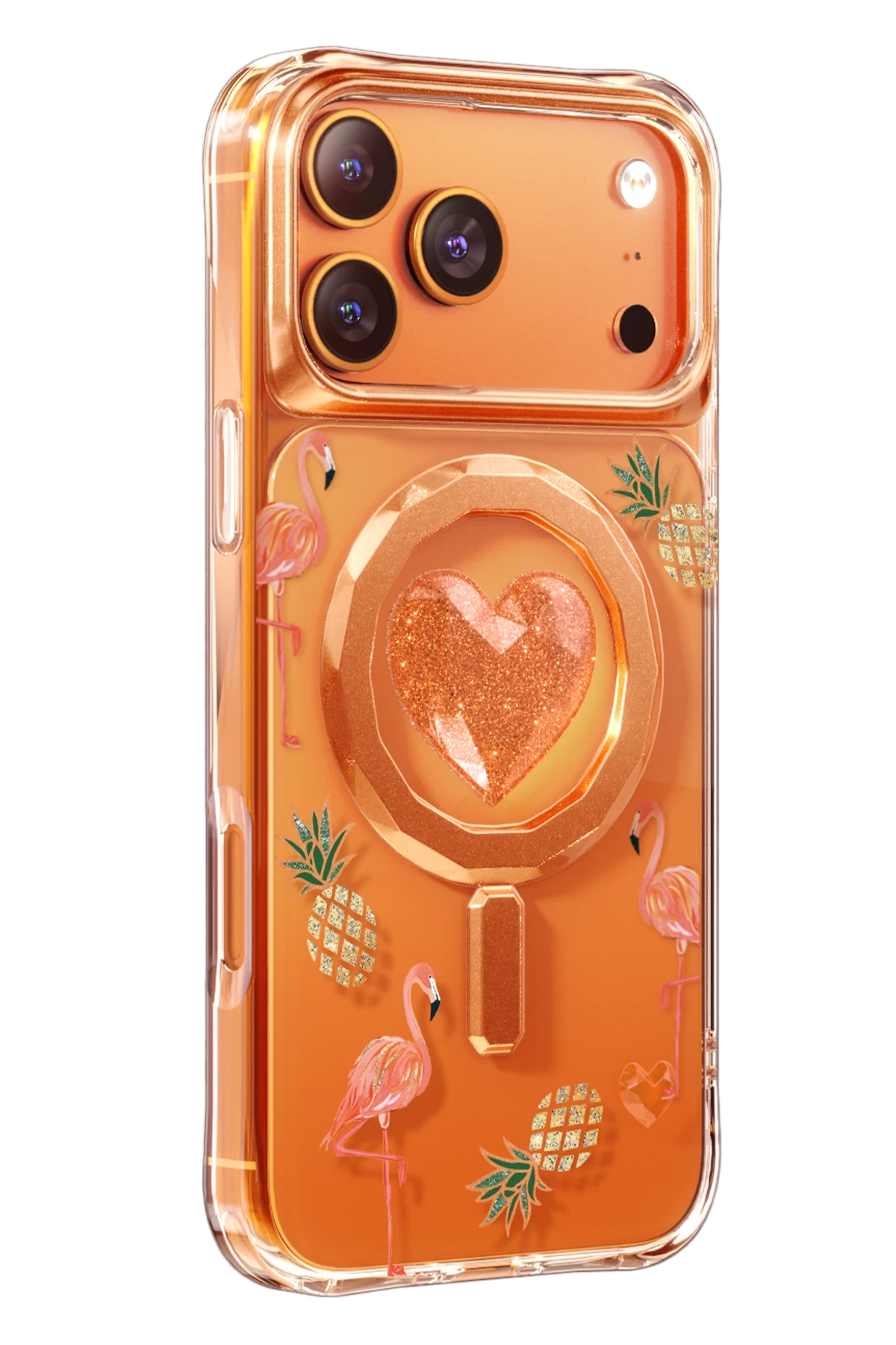 Keephone Apple iPhone 17 Pro Max Peachy Magsafe Telefon Kılıfı