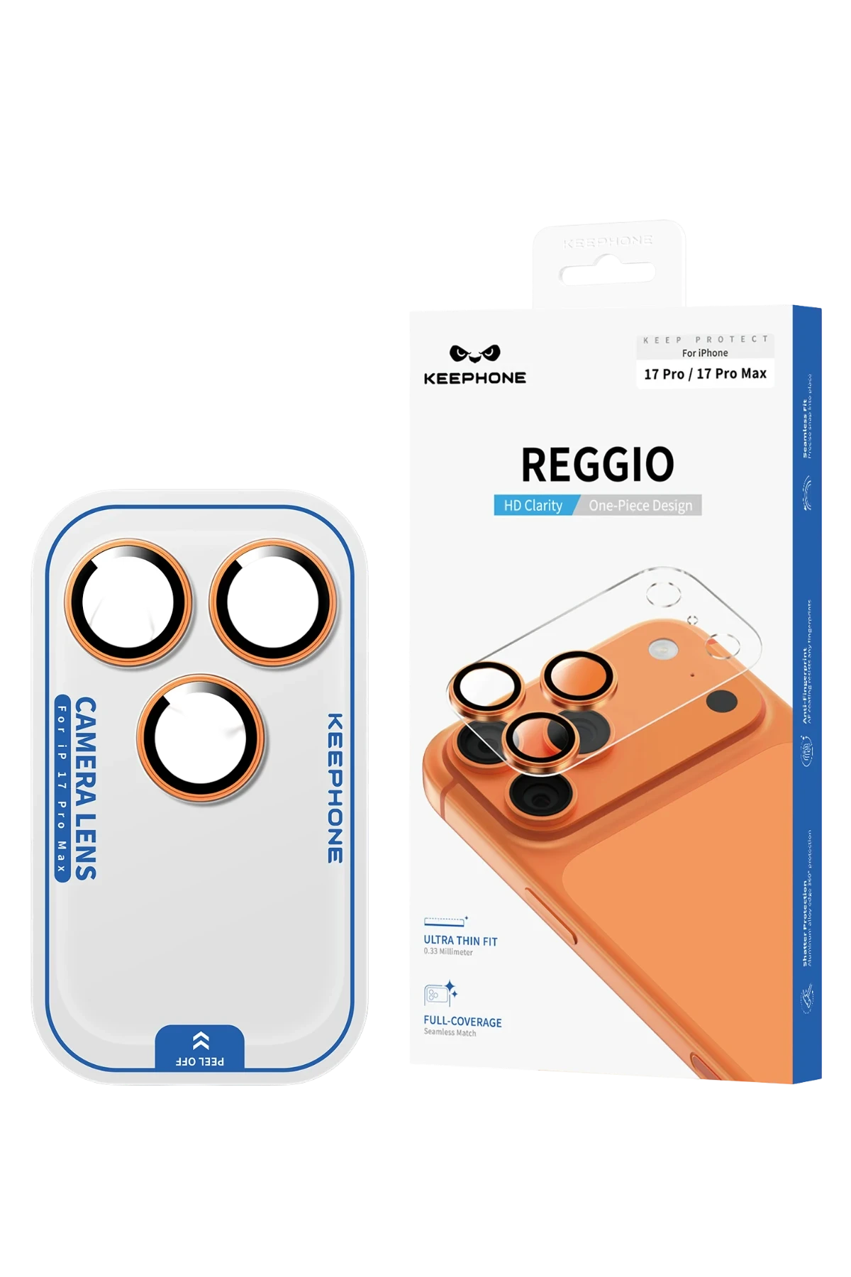 Keephone Apple iPhone 17 Pro Max Reggio Kamera Lens