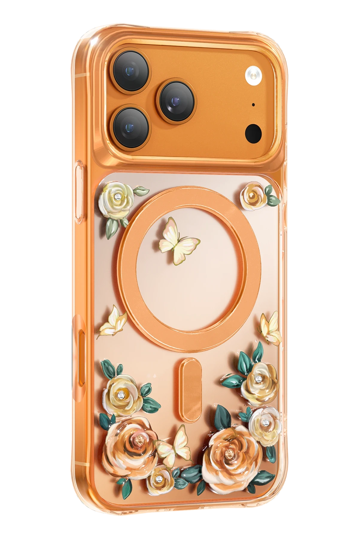 Keephone iPhone 17 Pro Roseland Magsafe Telefon Kılıfı