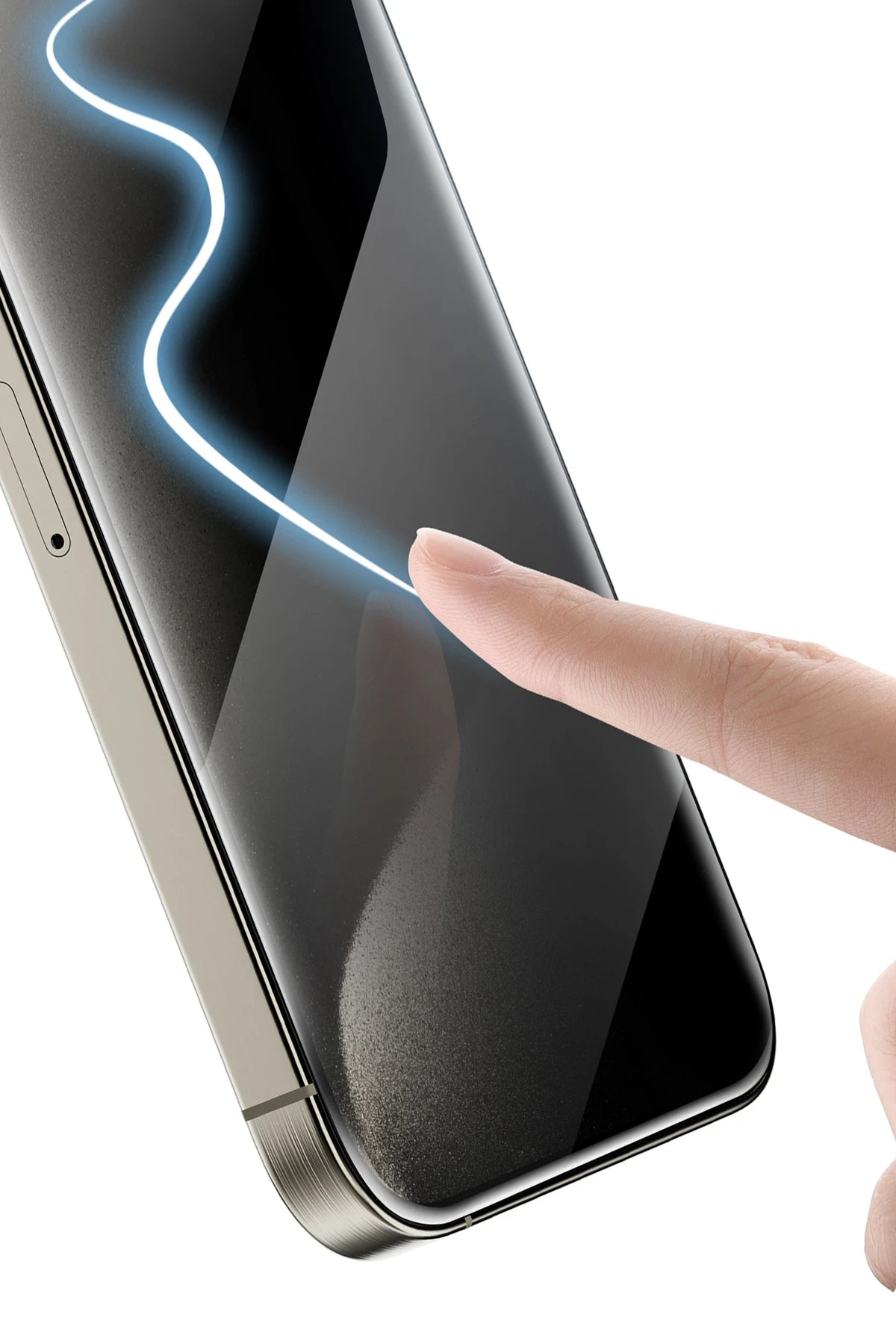 Keephone Apple iPhone 17 Pro Max UltraCurve Privacy 3D Cam Ekran Koruyucu