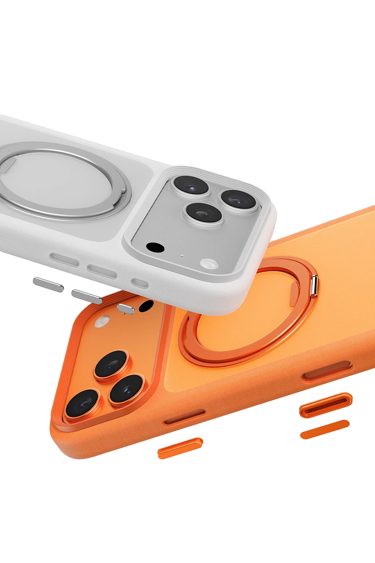 Keephone Omega iPhone 17 Pro Magsafe Standlı Telefon Kılıfı