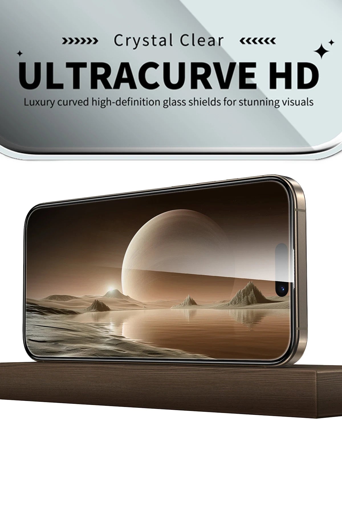 Keephone Apple iPhone 17 Pro UltraCurve HD 3D Cam Ekran Koruyucu
