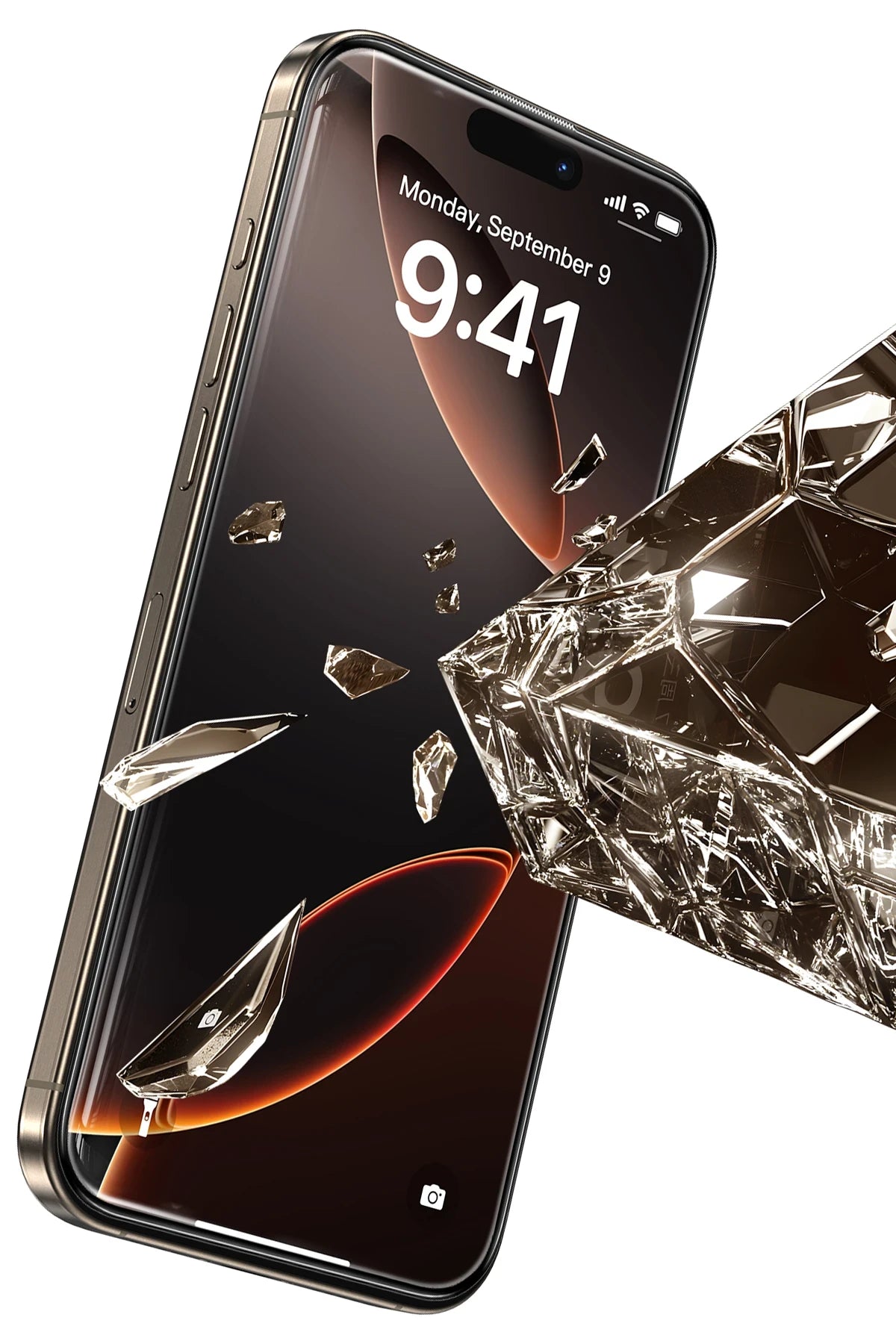 Keephone Apple iPhone 17 Pro UltraCurve HD 3D Cam Ekran Koruyucu