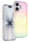 Keephone iPhone 17 Rainbow Magsafe Telefon Kılıfı